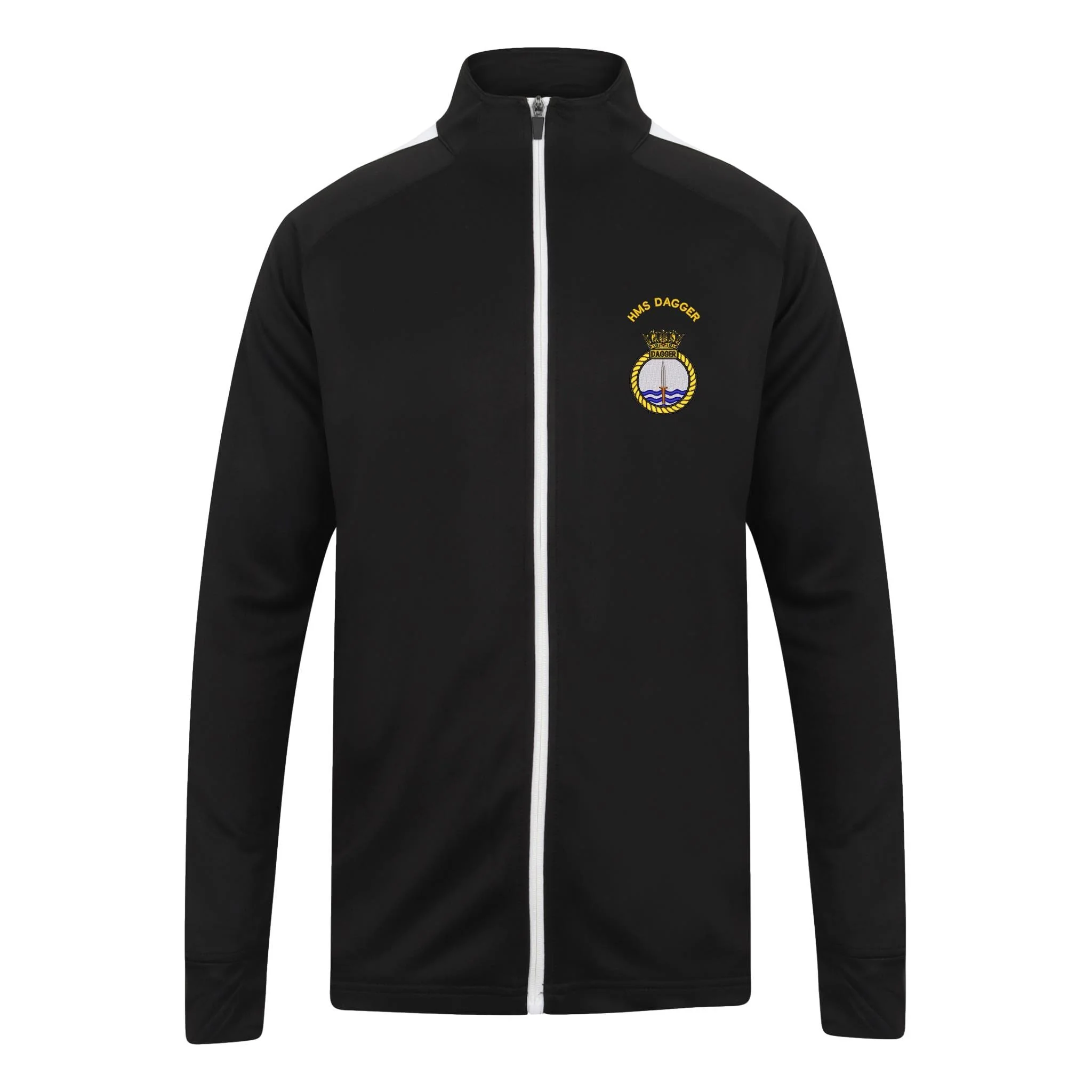 HMS Dagger Knitted Tracksuit Top - Image 6