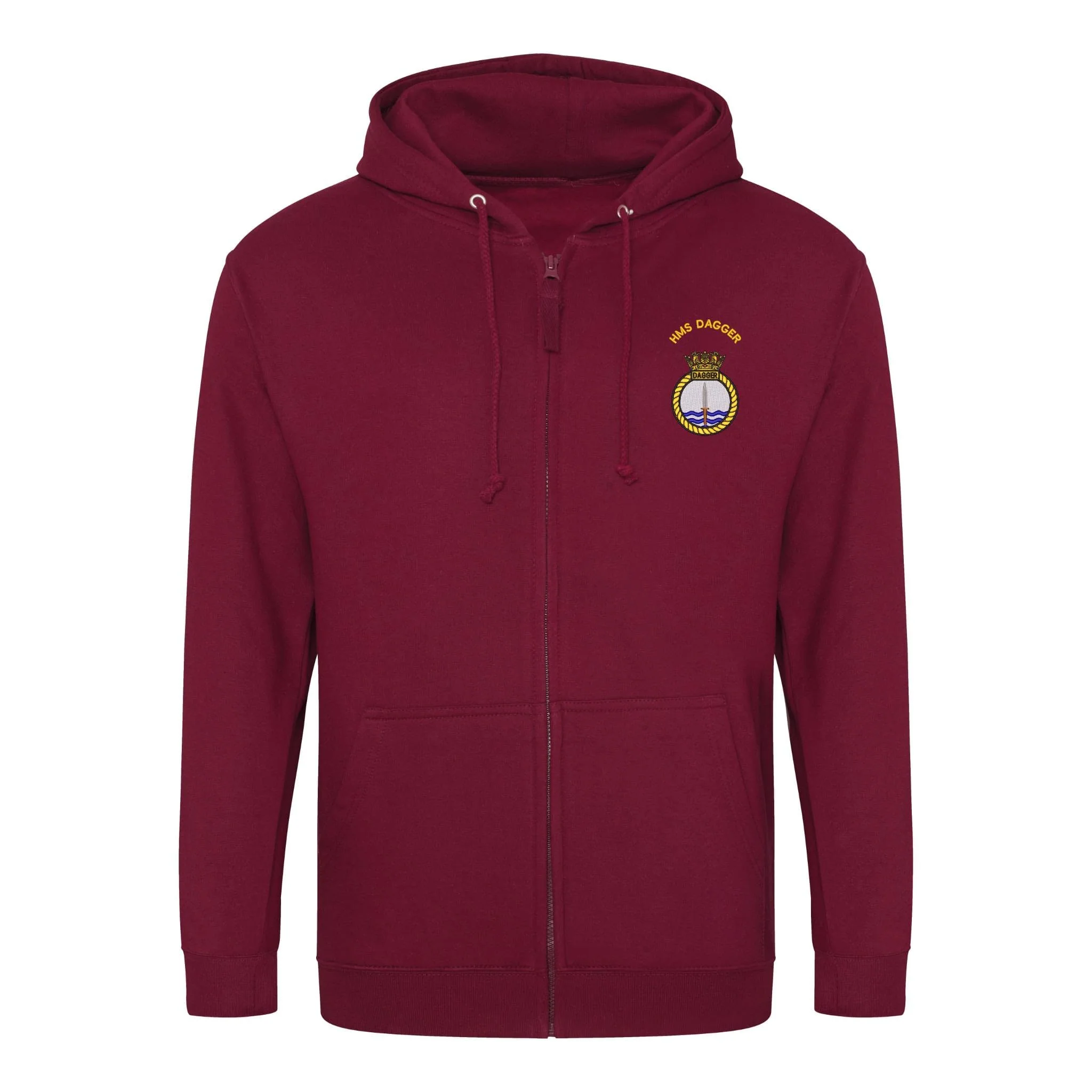 HMS Dagger Zipped Hoodie - Image 5