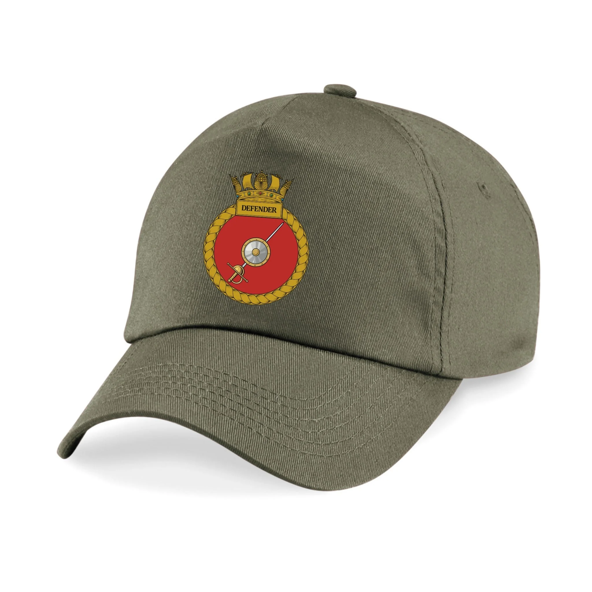 HMS Defender Printed Cap - Image 4
