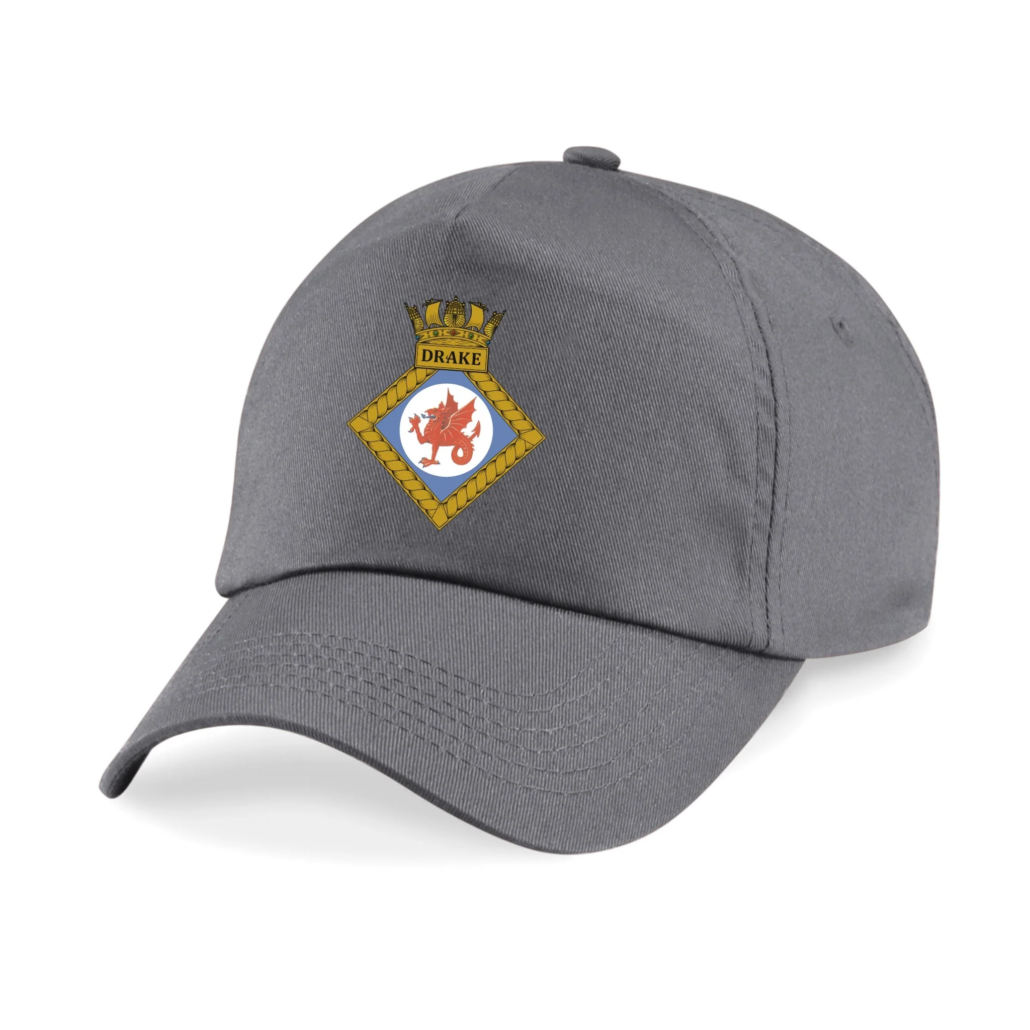 HMS Drake Printed Cap - Image 2