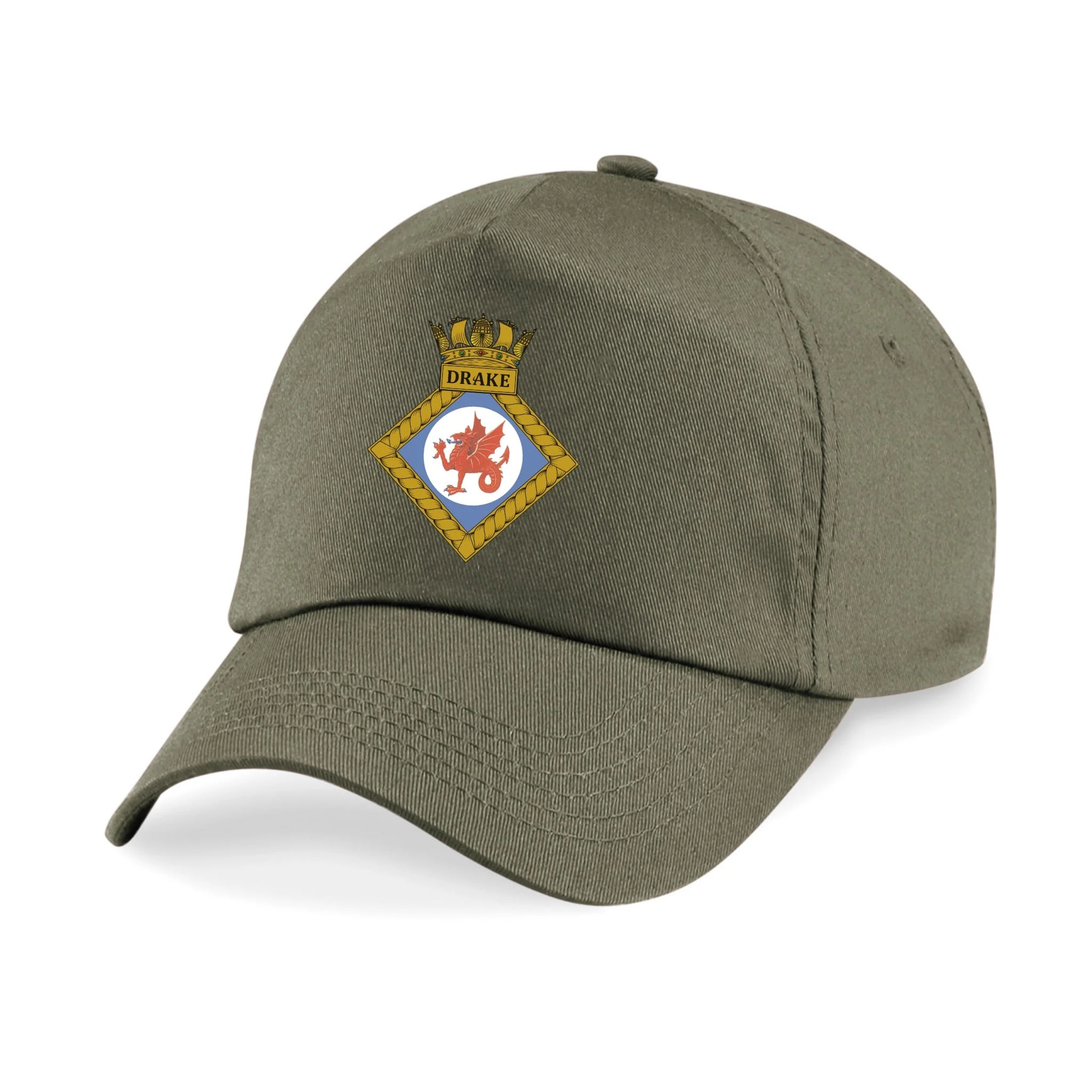 HMS Drake Printed Cap - Image 4