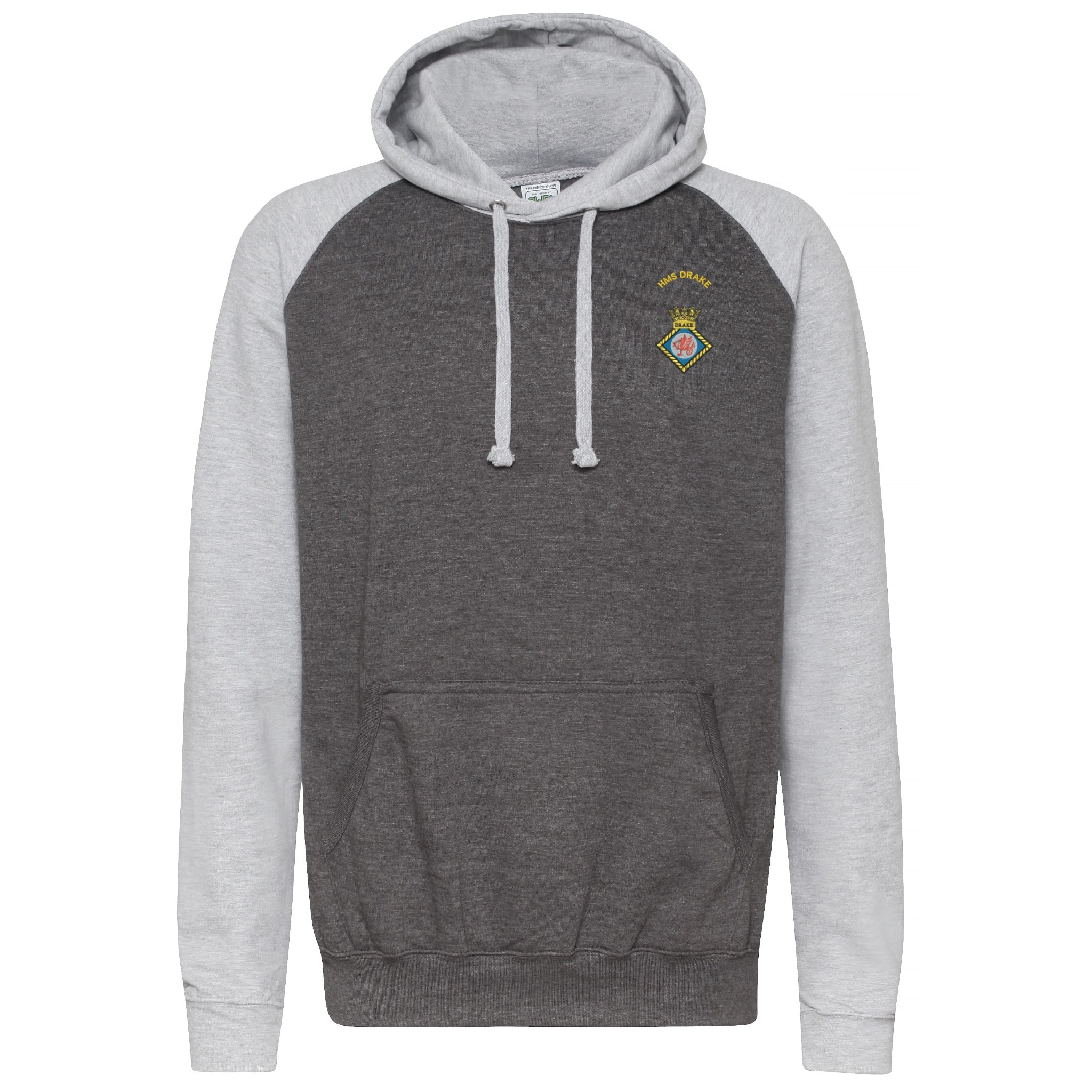 HMS Drake Contrast Hoodie - Image 3