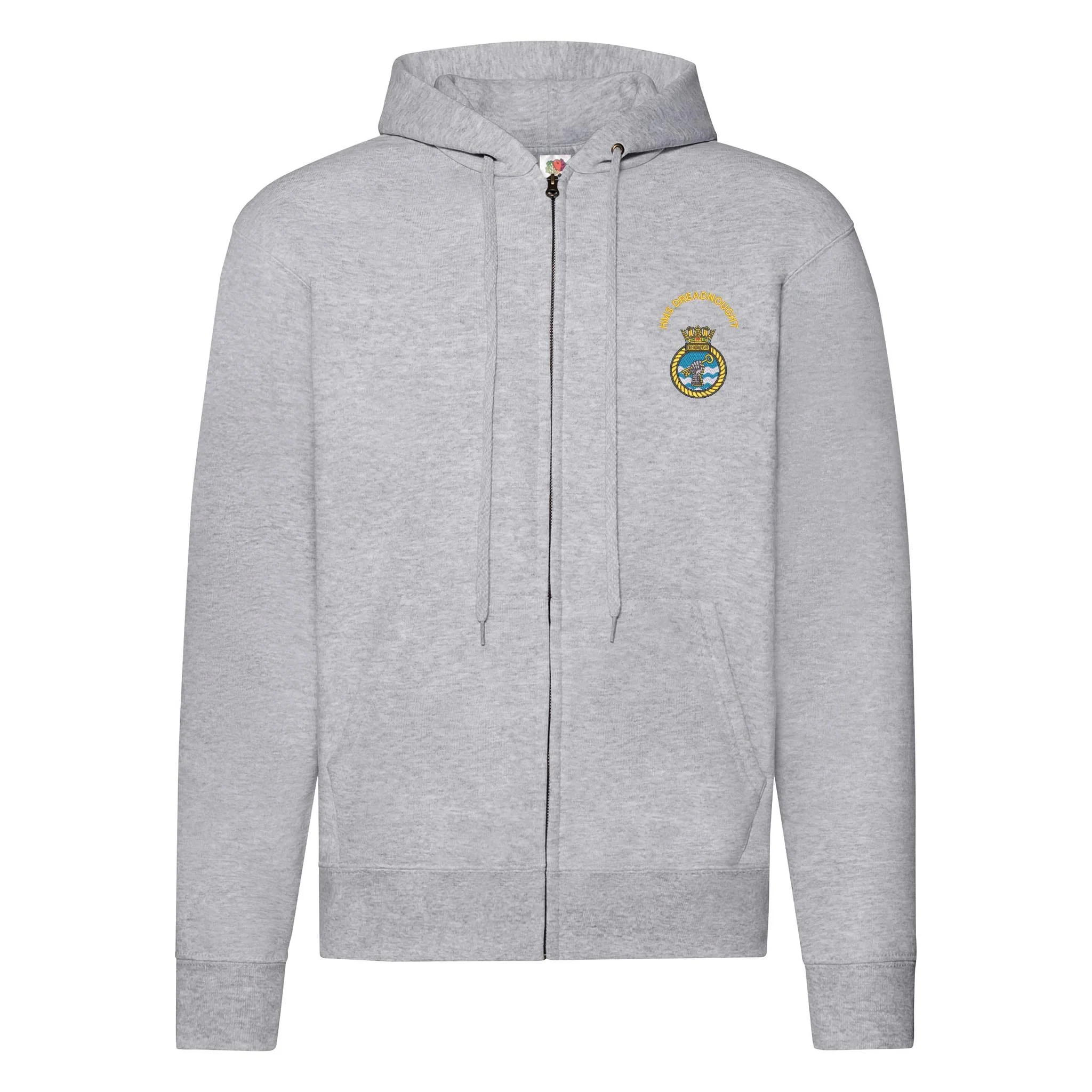 HMS Dreadnought Zipped Hoodie - Image 2