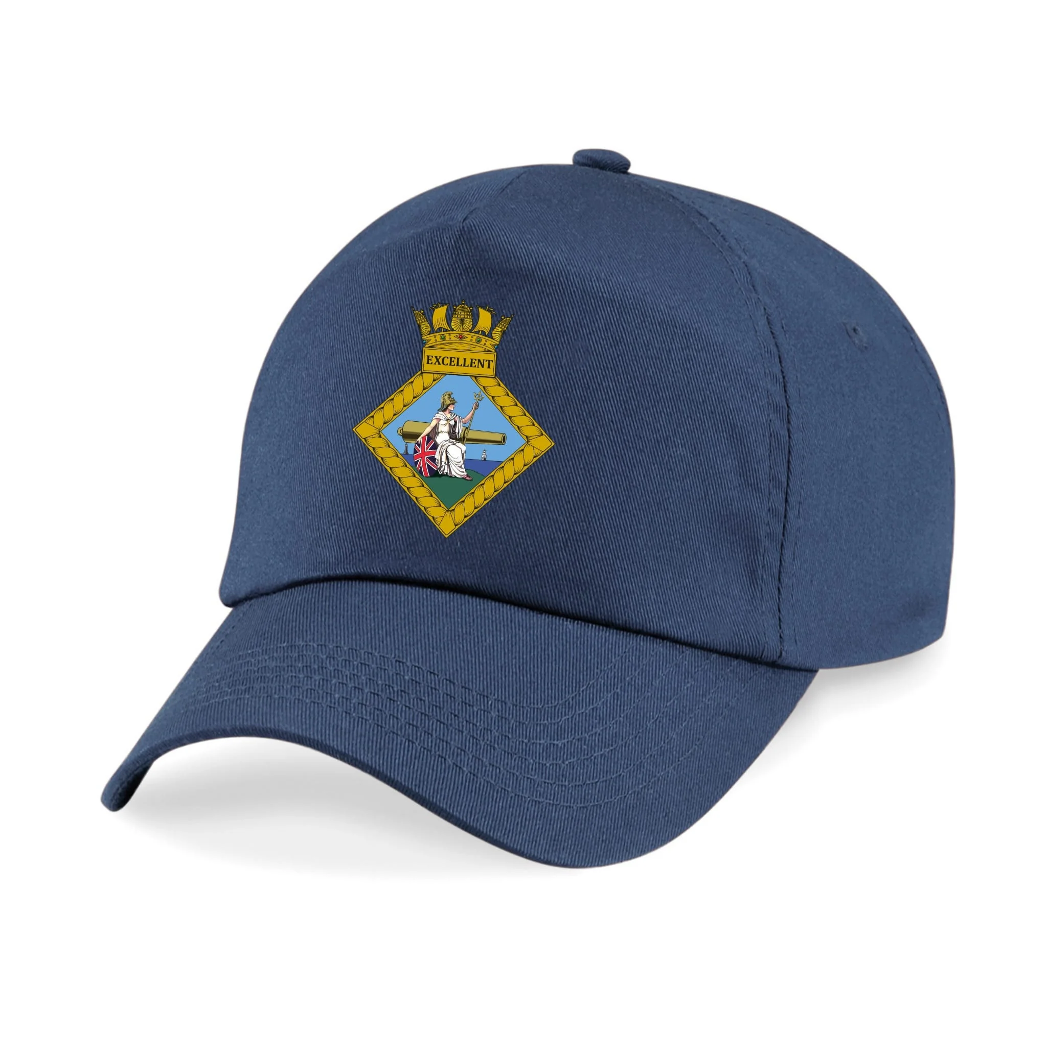 HMS Excellent Printed Cap - Image 3