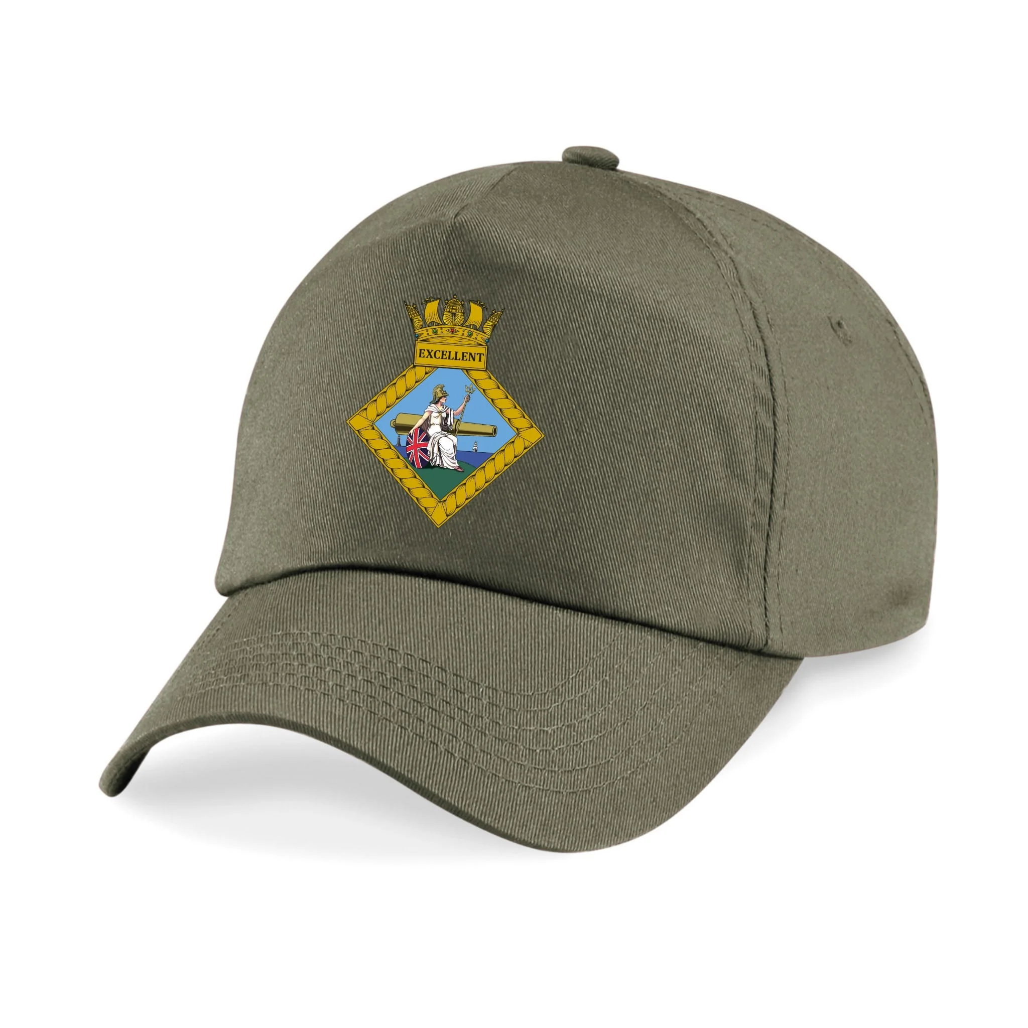 HMS Excellent Printed Cap - Image 4