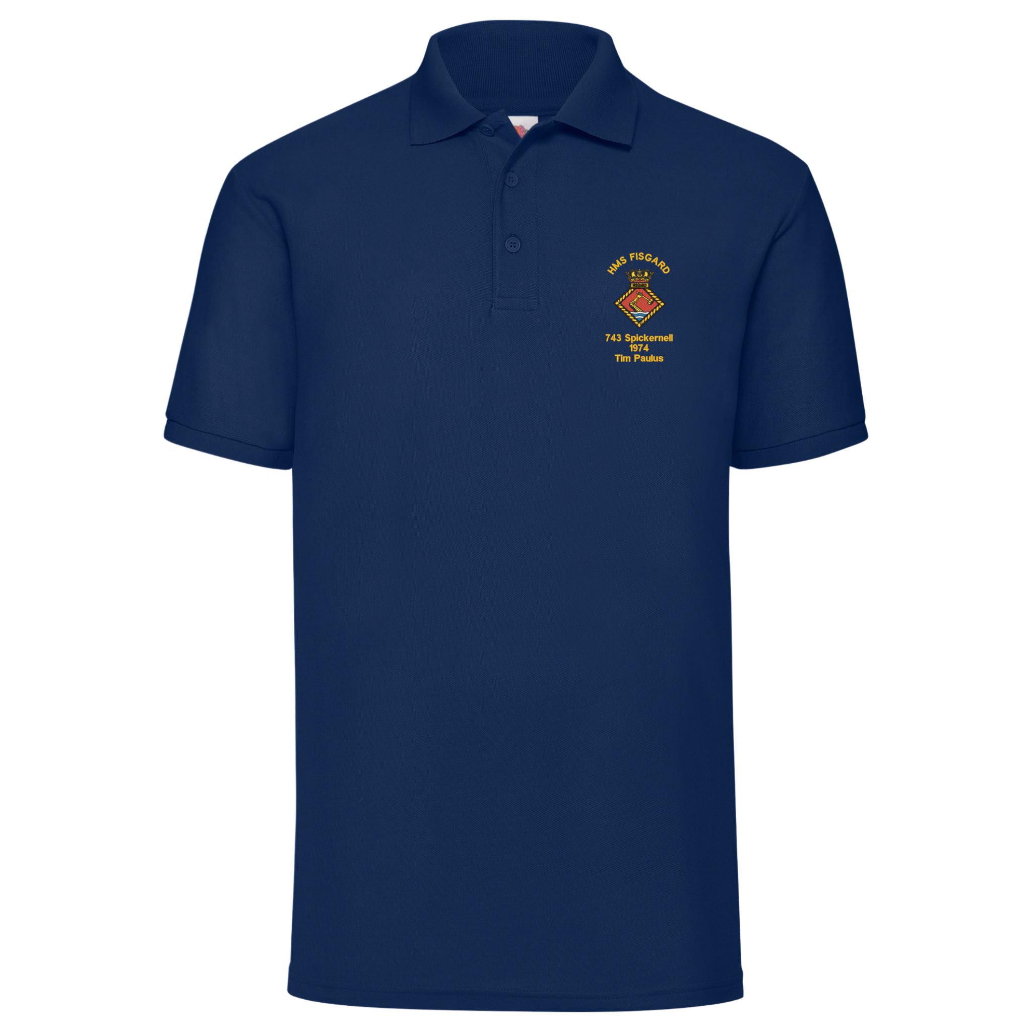 HMS Fisgard Reunion Polo Shirt 2024 - Image 3