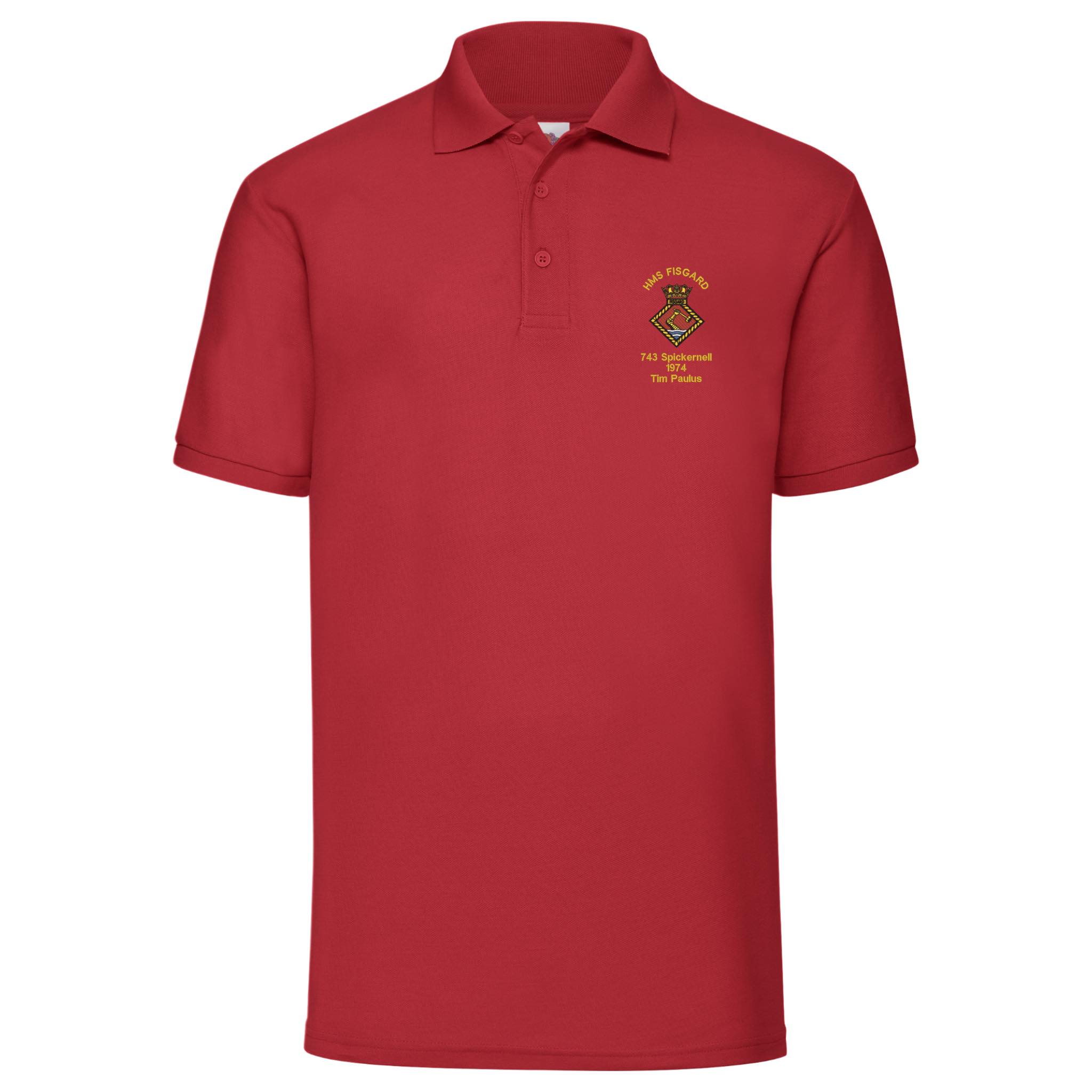 HMS Fisgard Reunion Polo Shirt 2024 - Image 4
