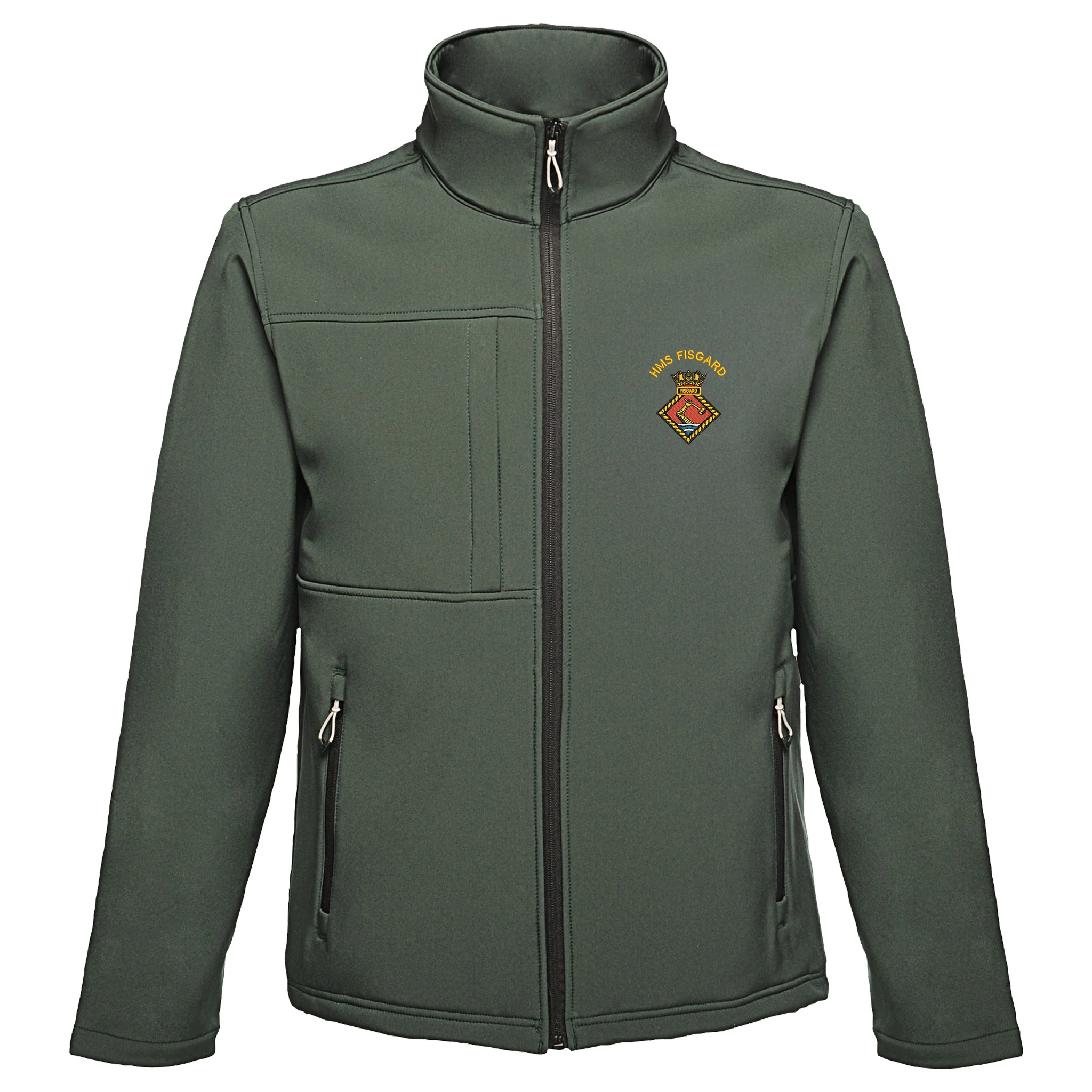 HMS Fisgard Regatta Softshell Jacket - Image 3
