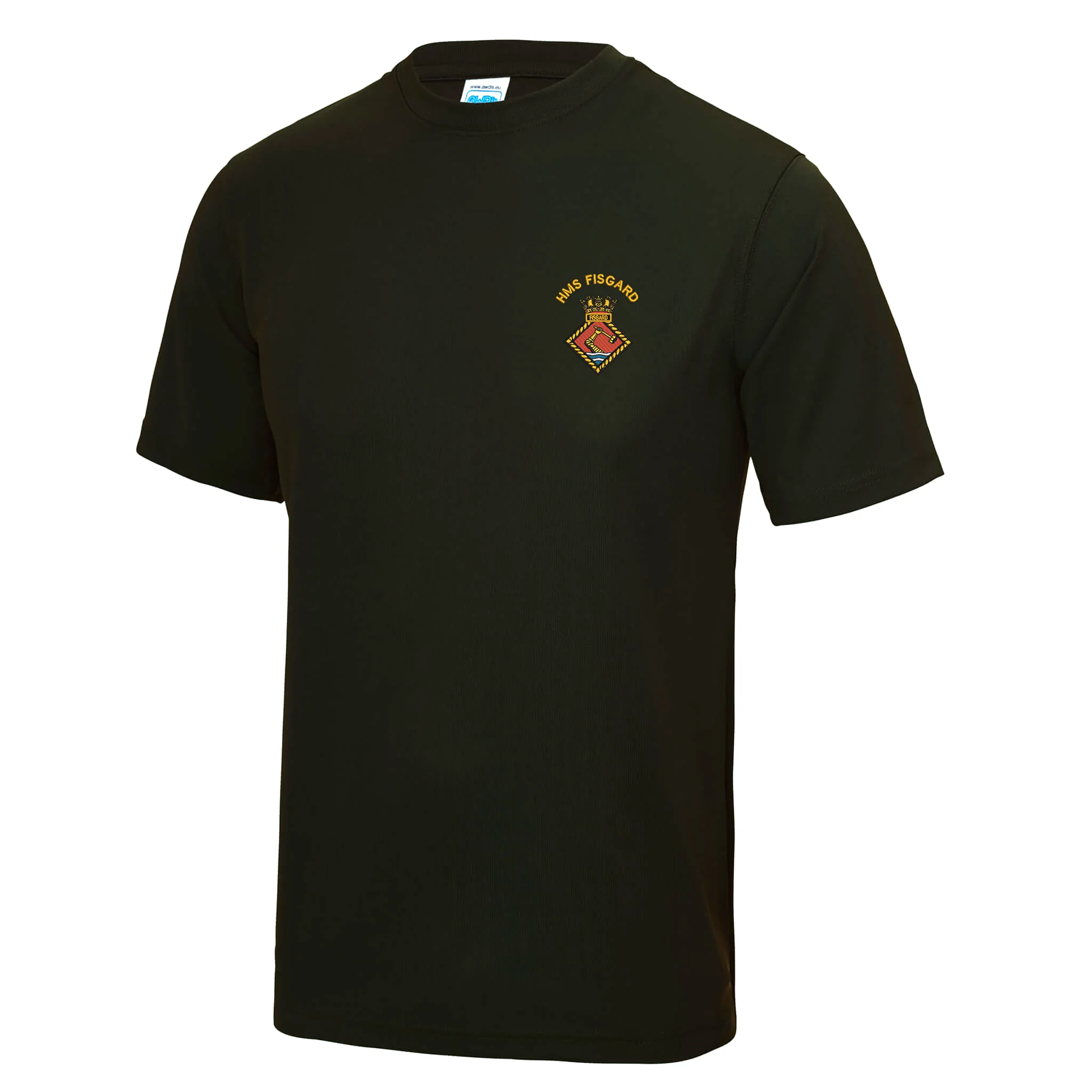 HMS Fisgard Polyester T-Shirt - Image 10