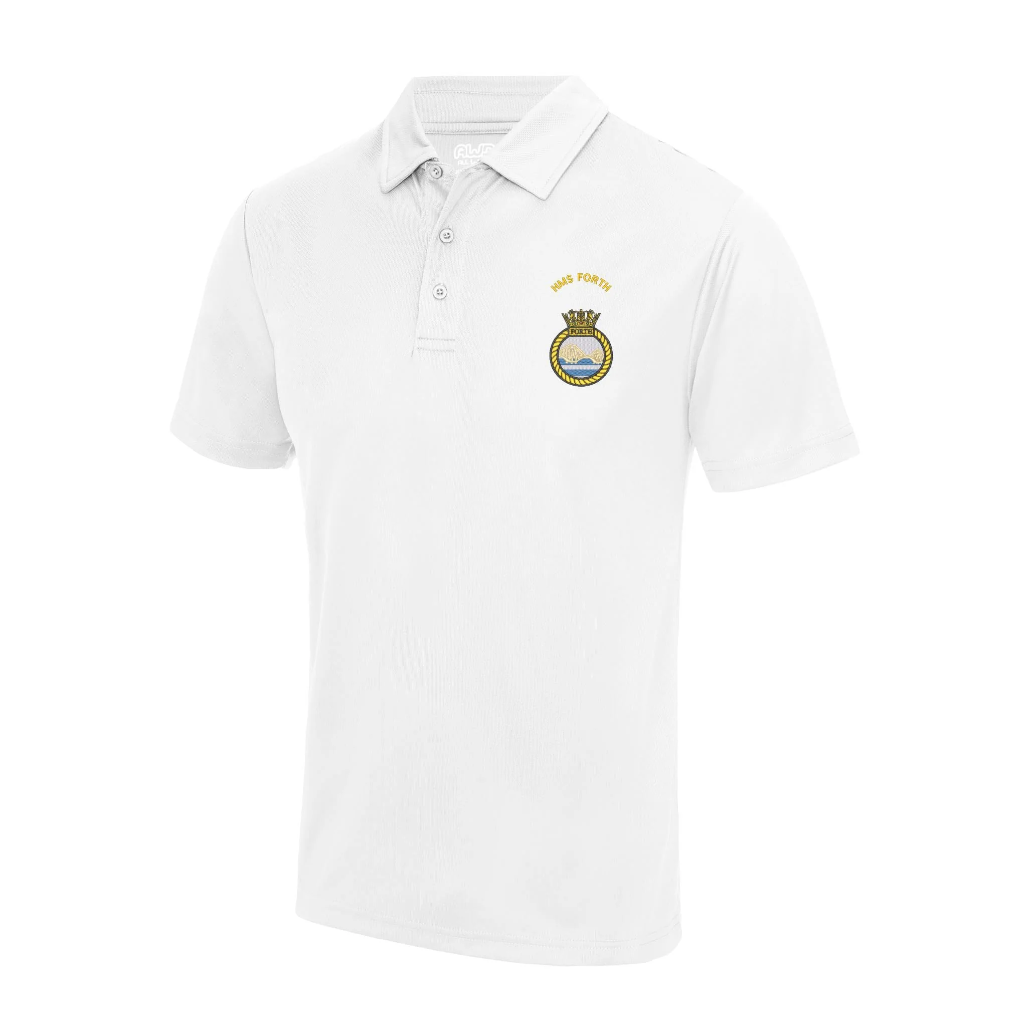 HMS Forth Cool Polo - Image 2