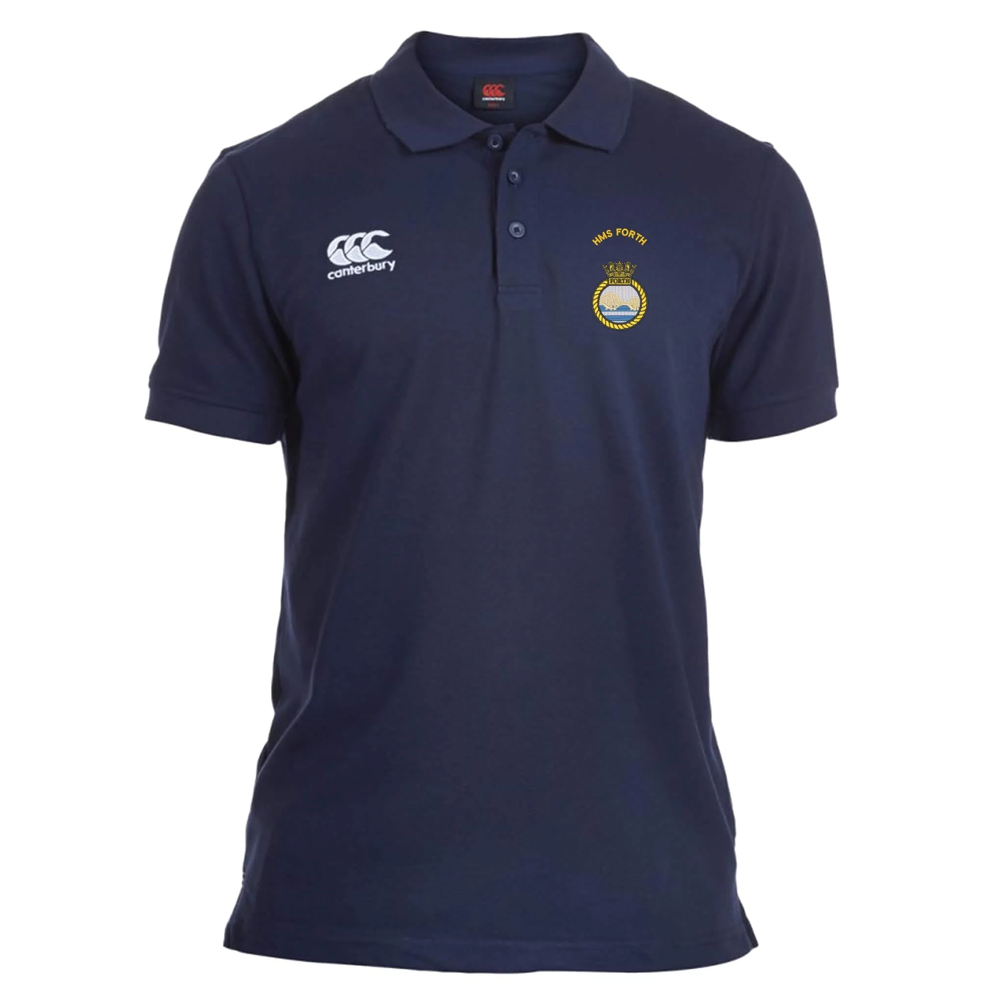HMS Forth Canterbury Rugby Polo - Image 2