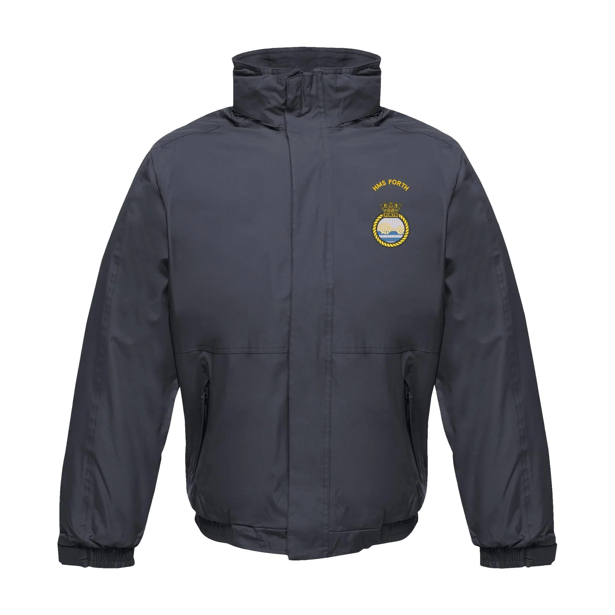 HMS Forth Regatta Waterproof Jacket With Hood - Image 5