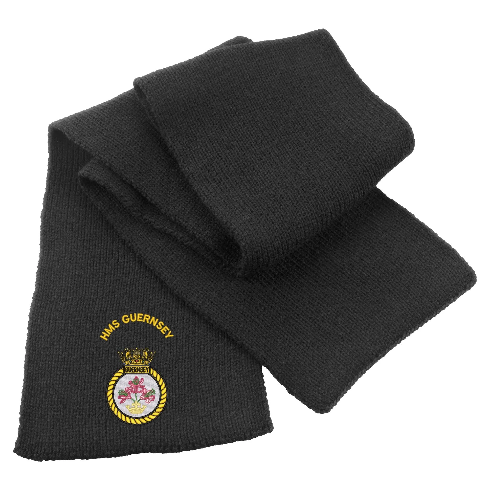 HMS Guernsey Heavy Knit Scarf