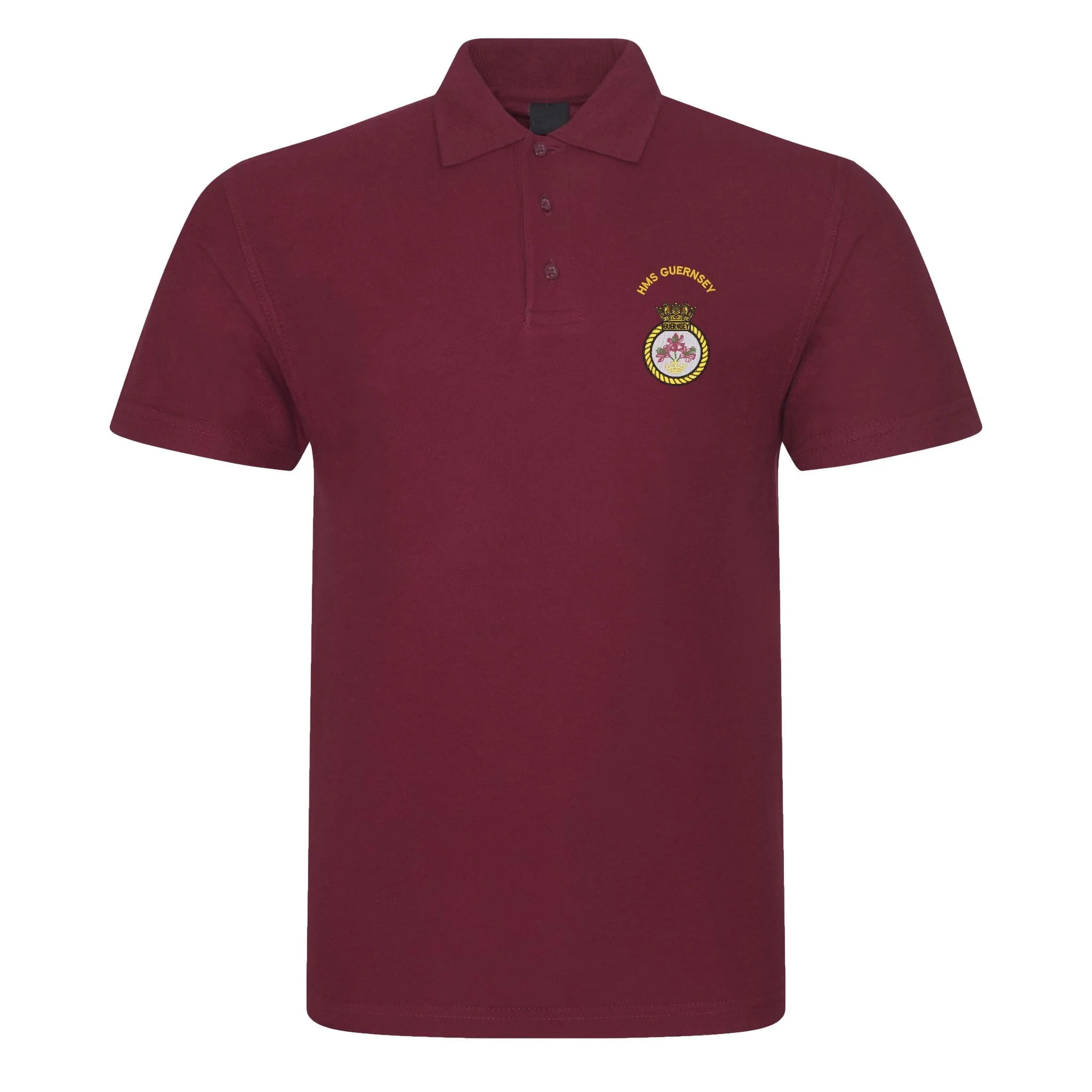 HMS Guernsey Polo Shirt - Image 3