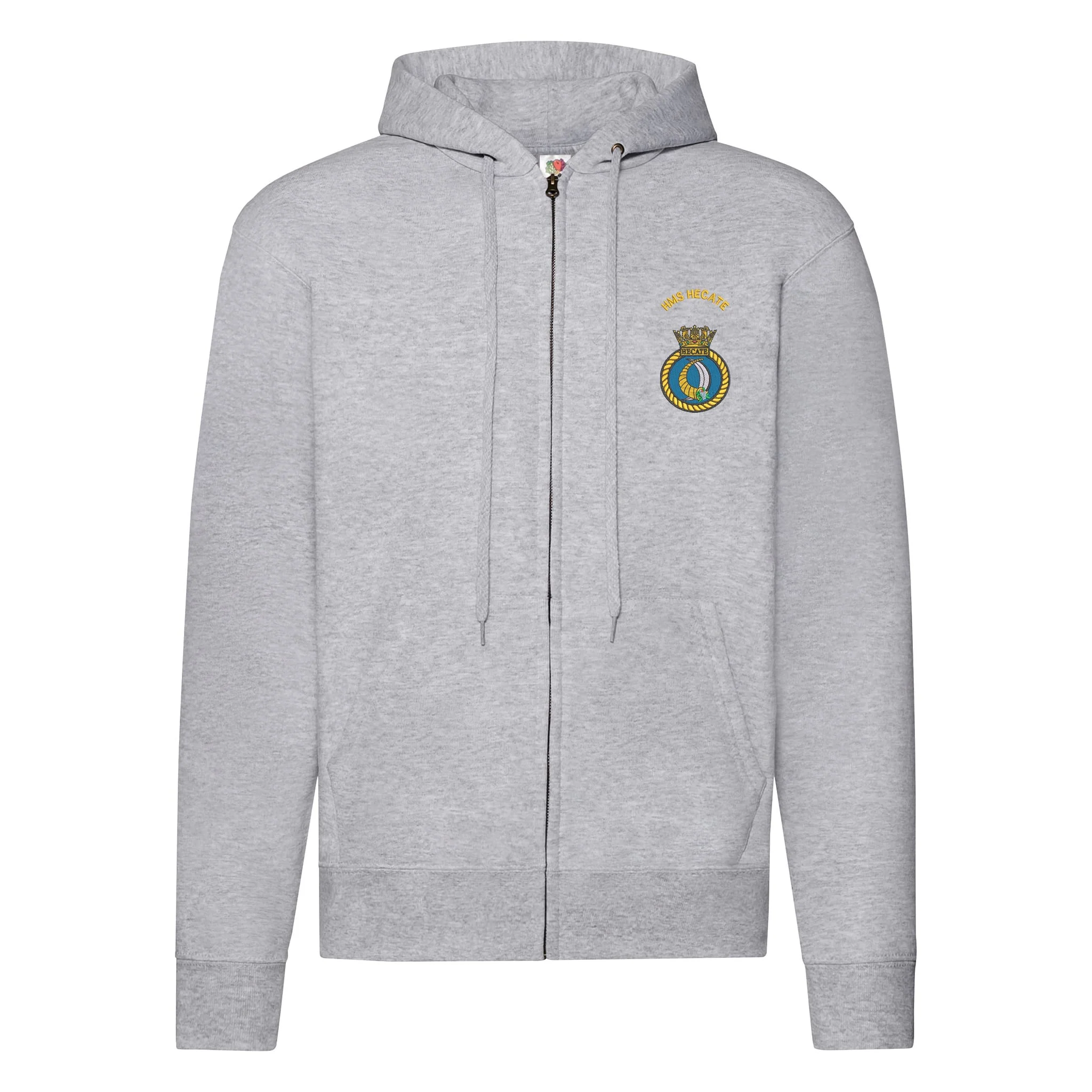 HMS Hecate Zipped Hoodie - Image 4