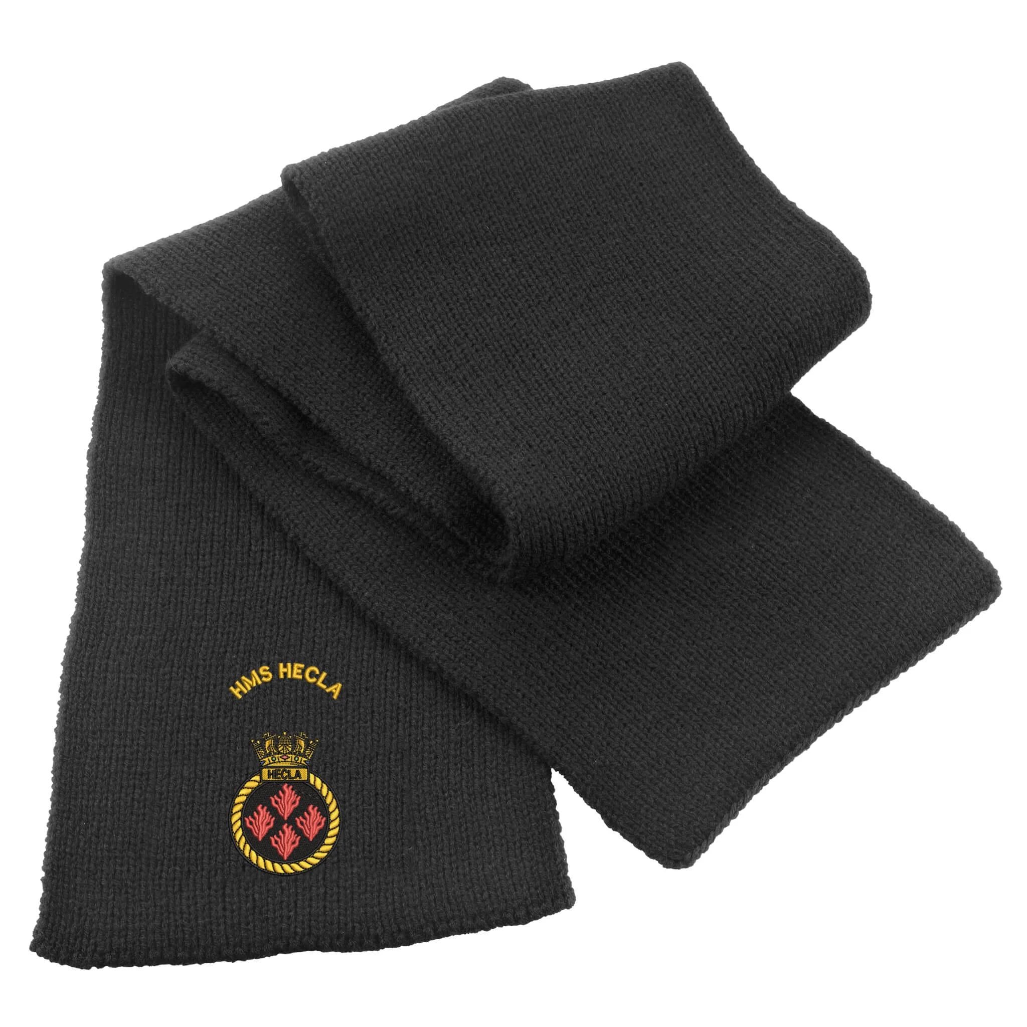 HMS Hecla Heavy Knit Scarf