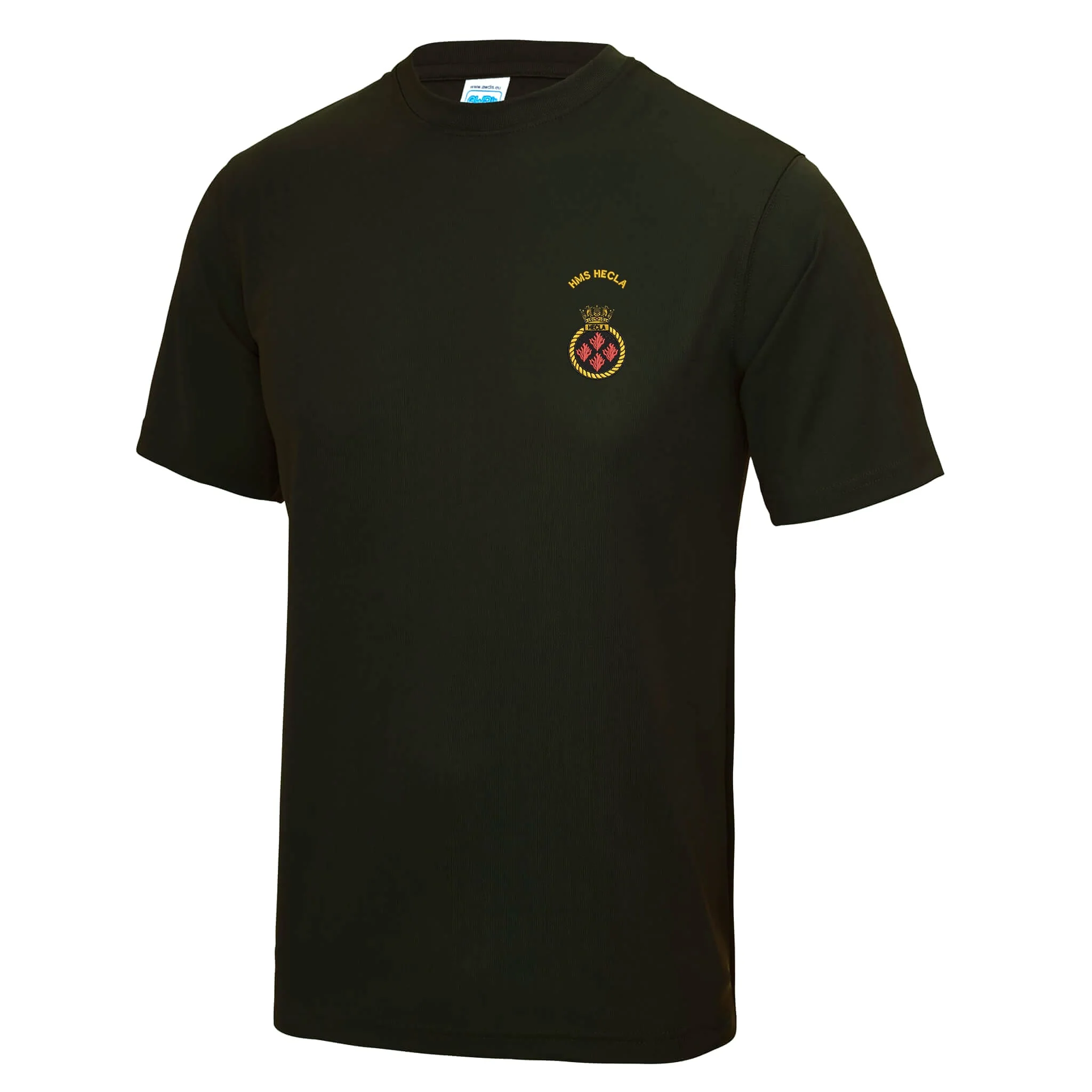 HMS Hecla Polyester T-Shirt - Image 10