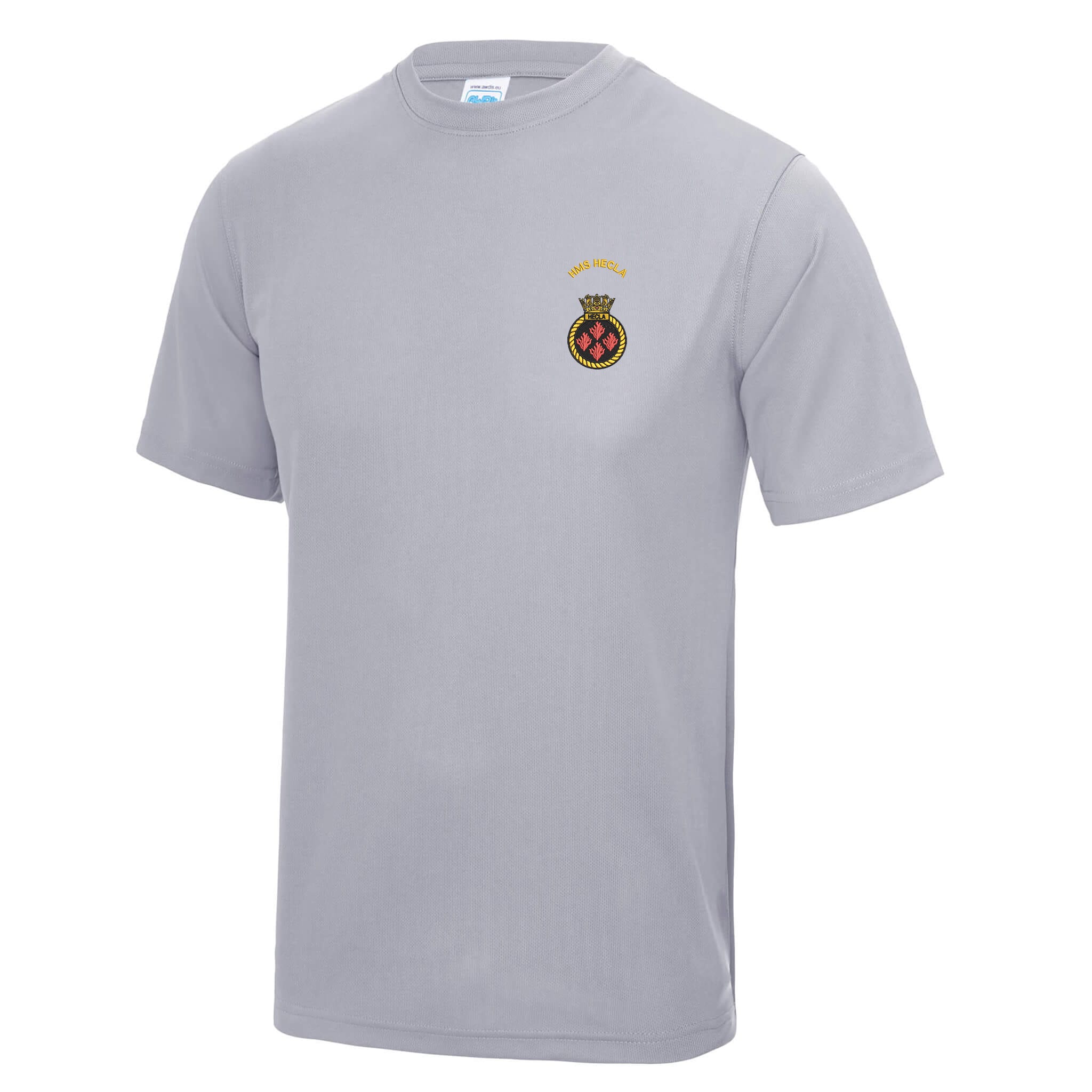 HMS Hecla Polyester T-Shirt - Image 5