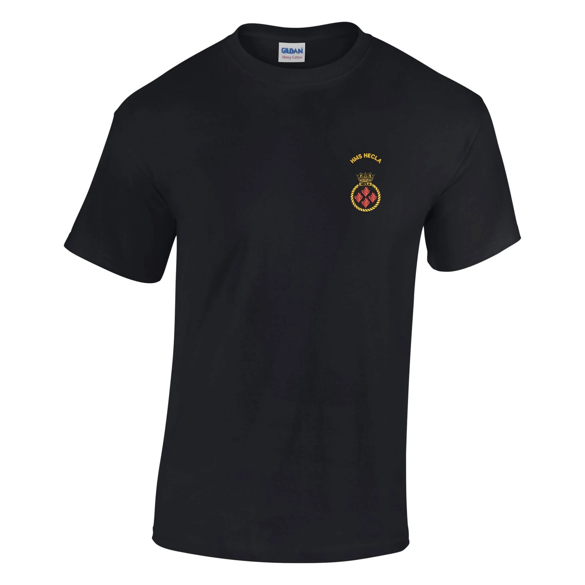 HMS Hecla Cotton T-Shirt - Image 2