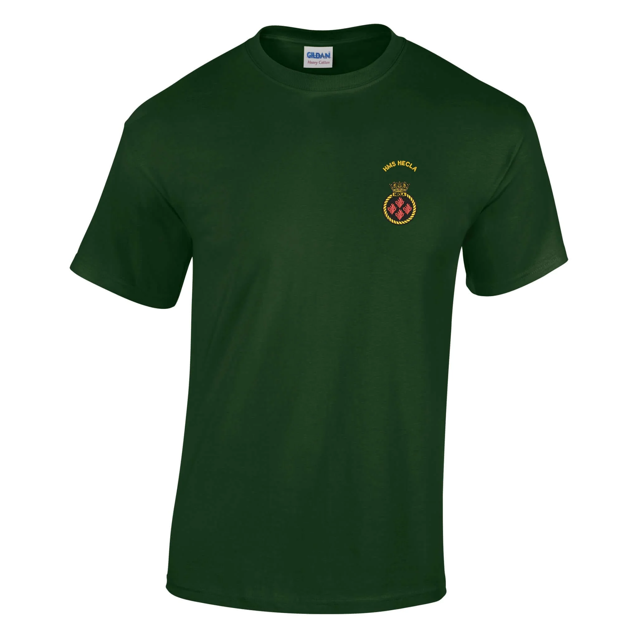 HMS Hecla Cotton T-Shirt - Image 4