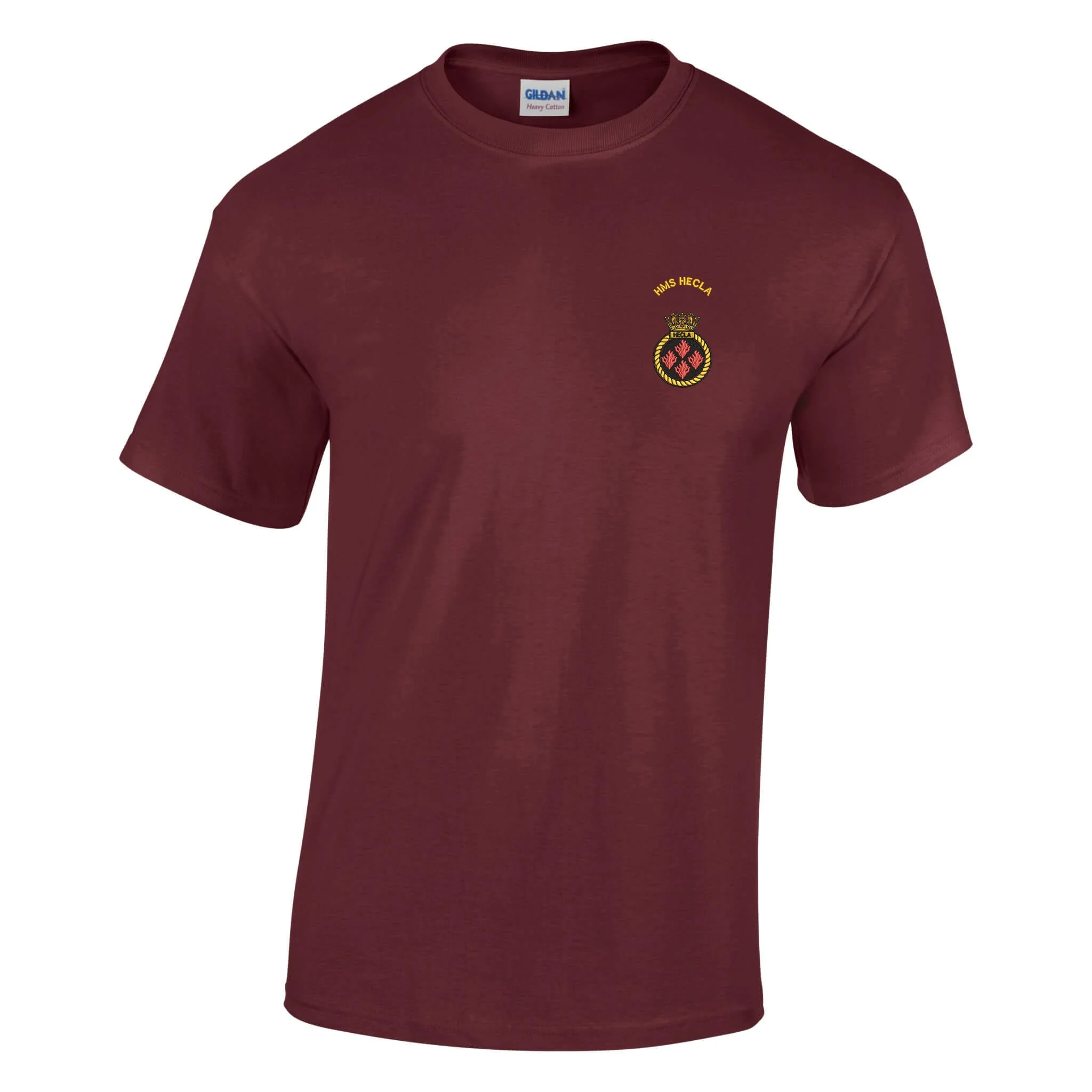HMS Hecla Cotton T-Shirt - Image 5