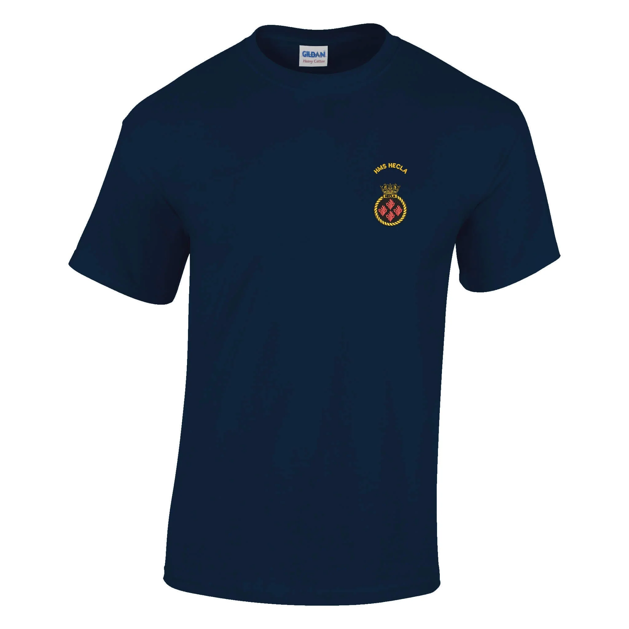 HMS Hecla Cotton T-Shirt - Image 7