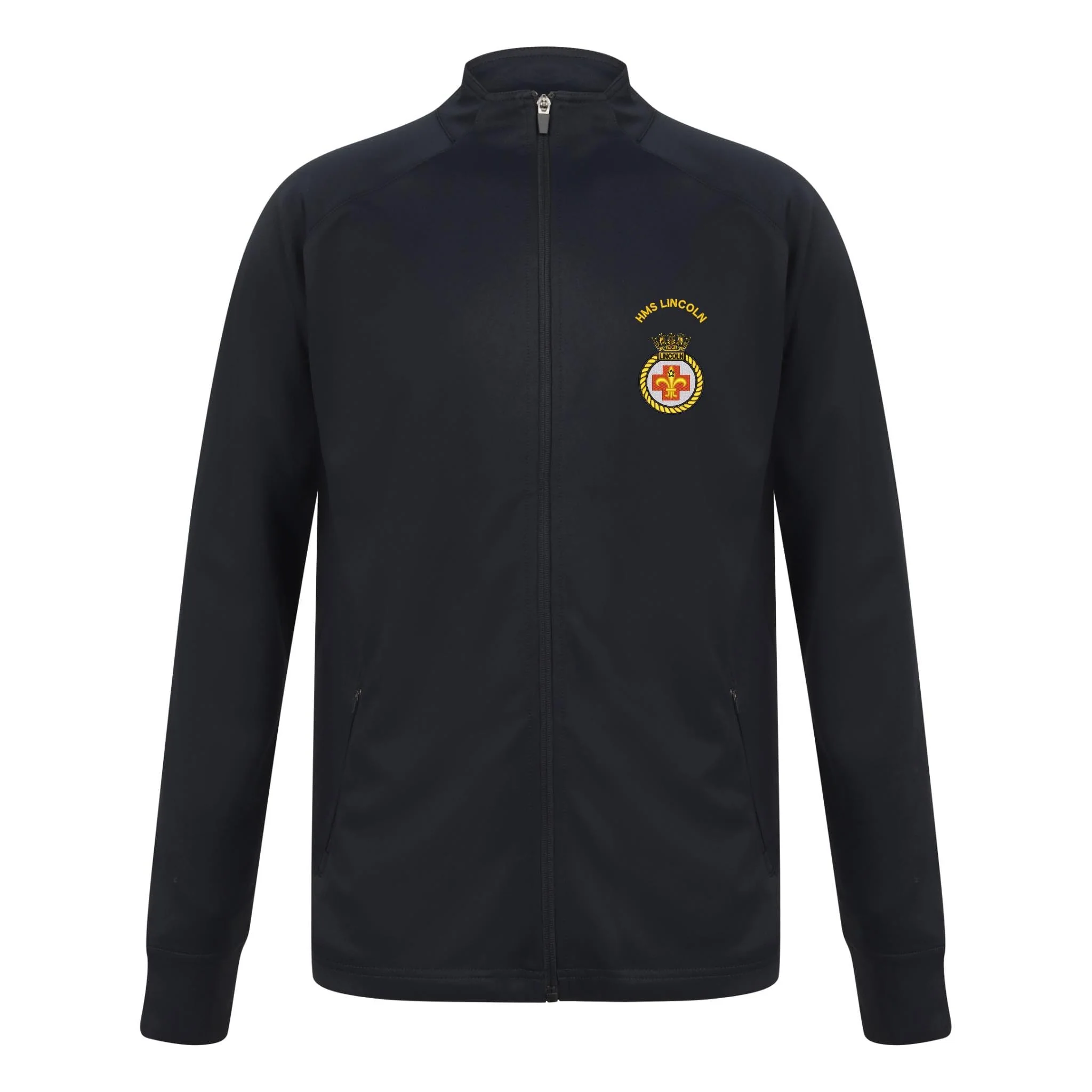 HMS Lincoln Knitted Tracksuit Top - Image 6
