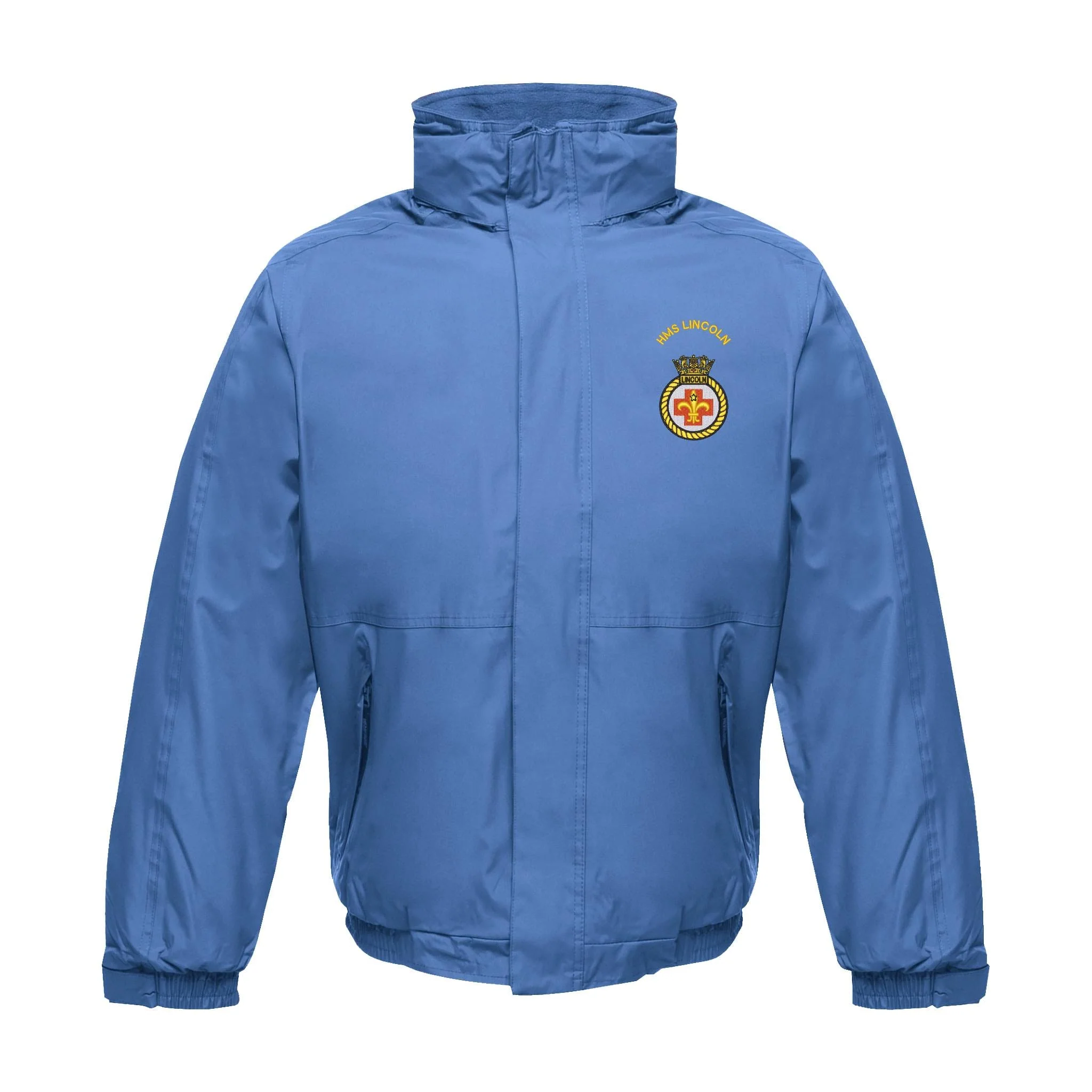HMS Lincoln Regatta Waterproof Jacket With Hood - Image 6