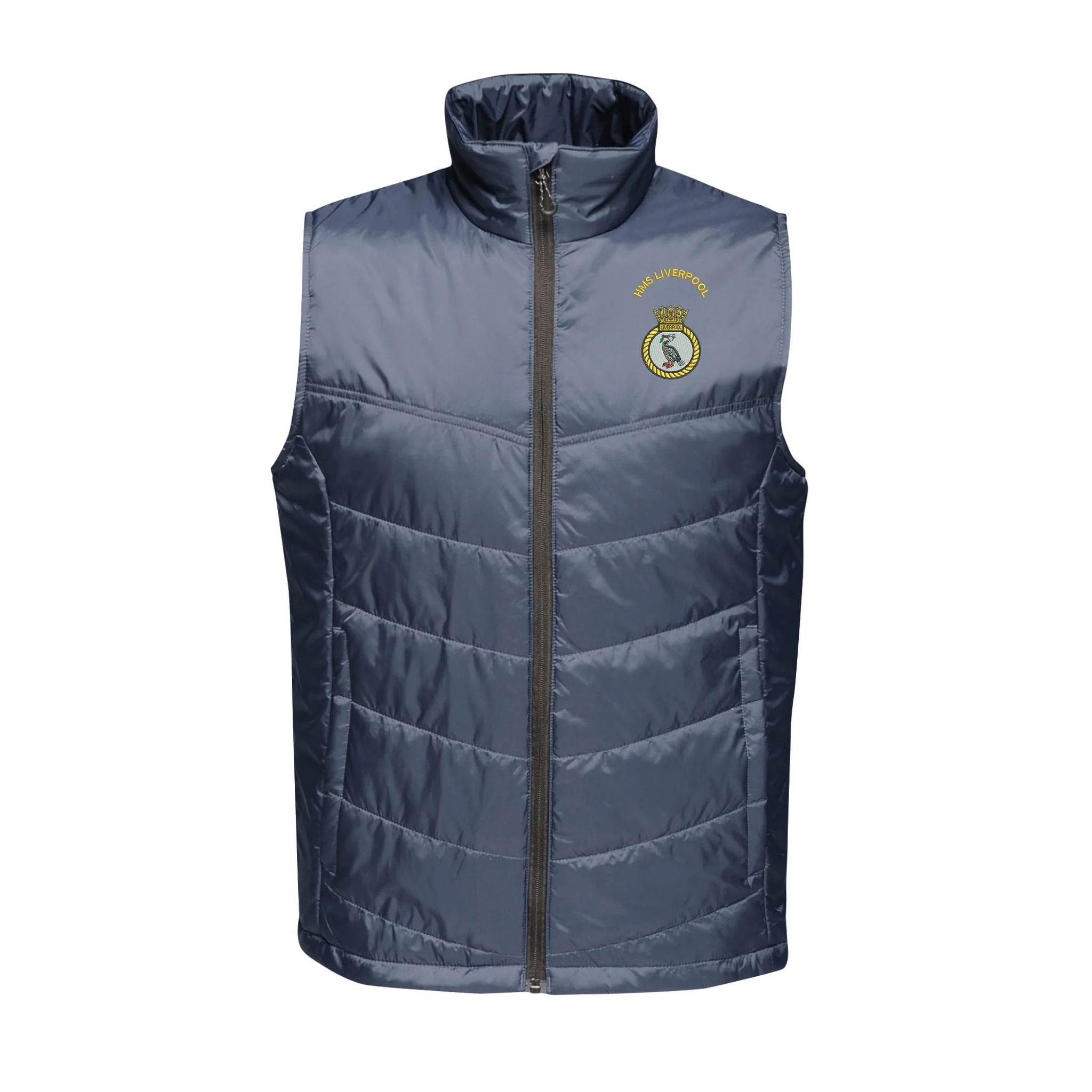 HMS Liverpool Insulated Bodywarmer - Image 3