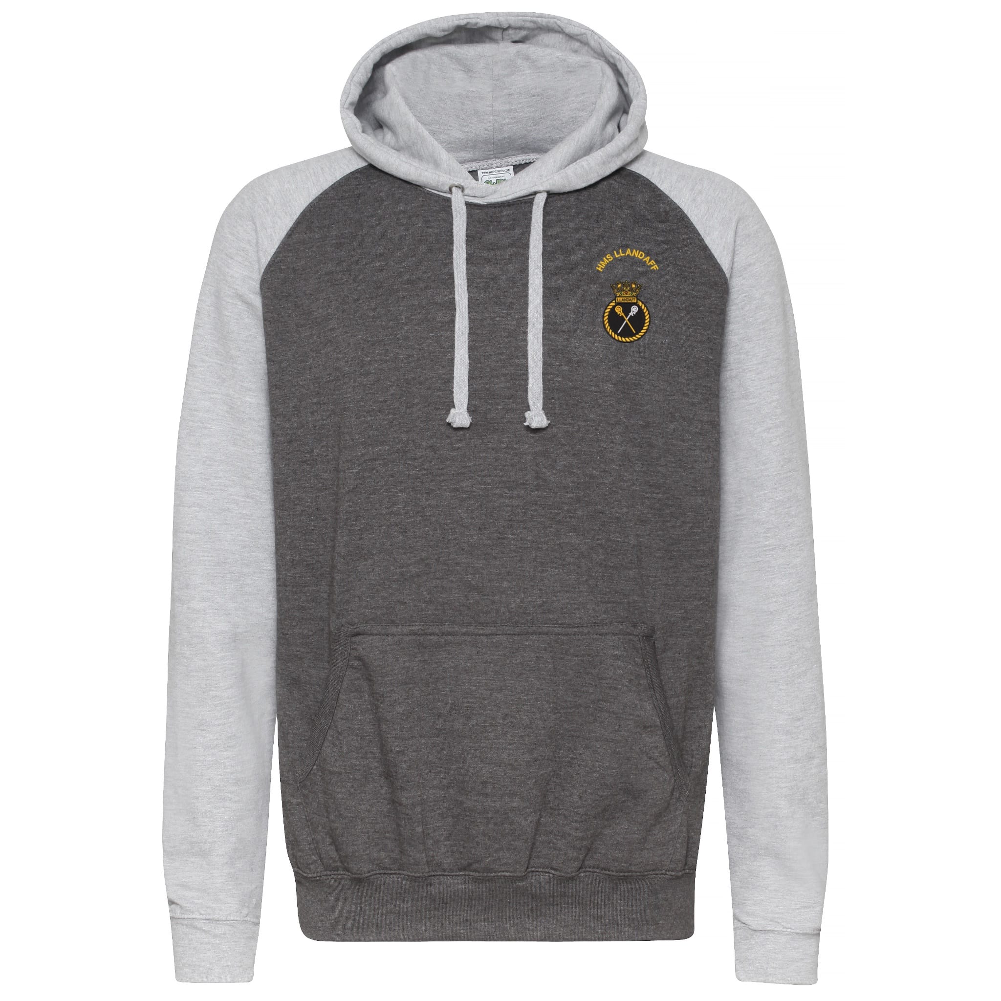 HMS Llandaff Contrast Hoodie - Image 3