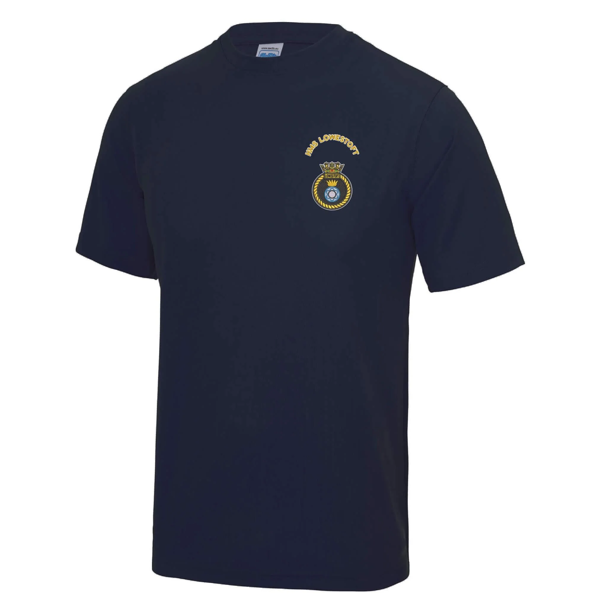 HMS Lowestoft Polyester T-Shirt - Image 8