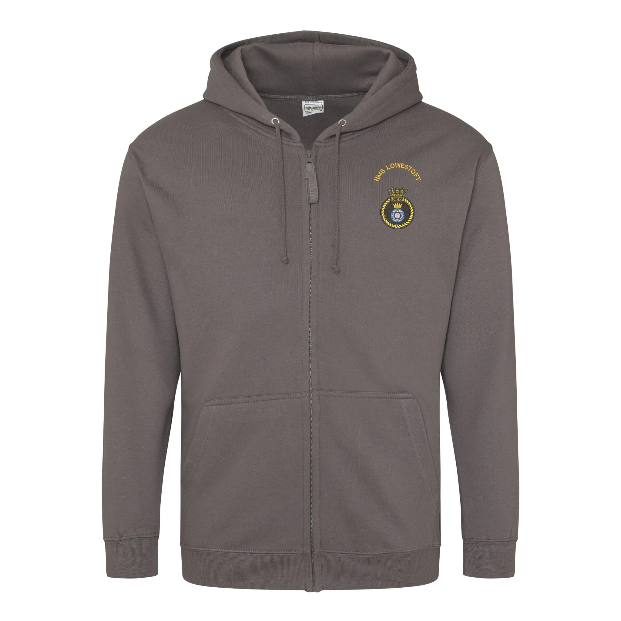 HMS Lowestoft Zipped Hoodie