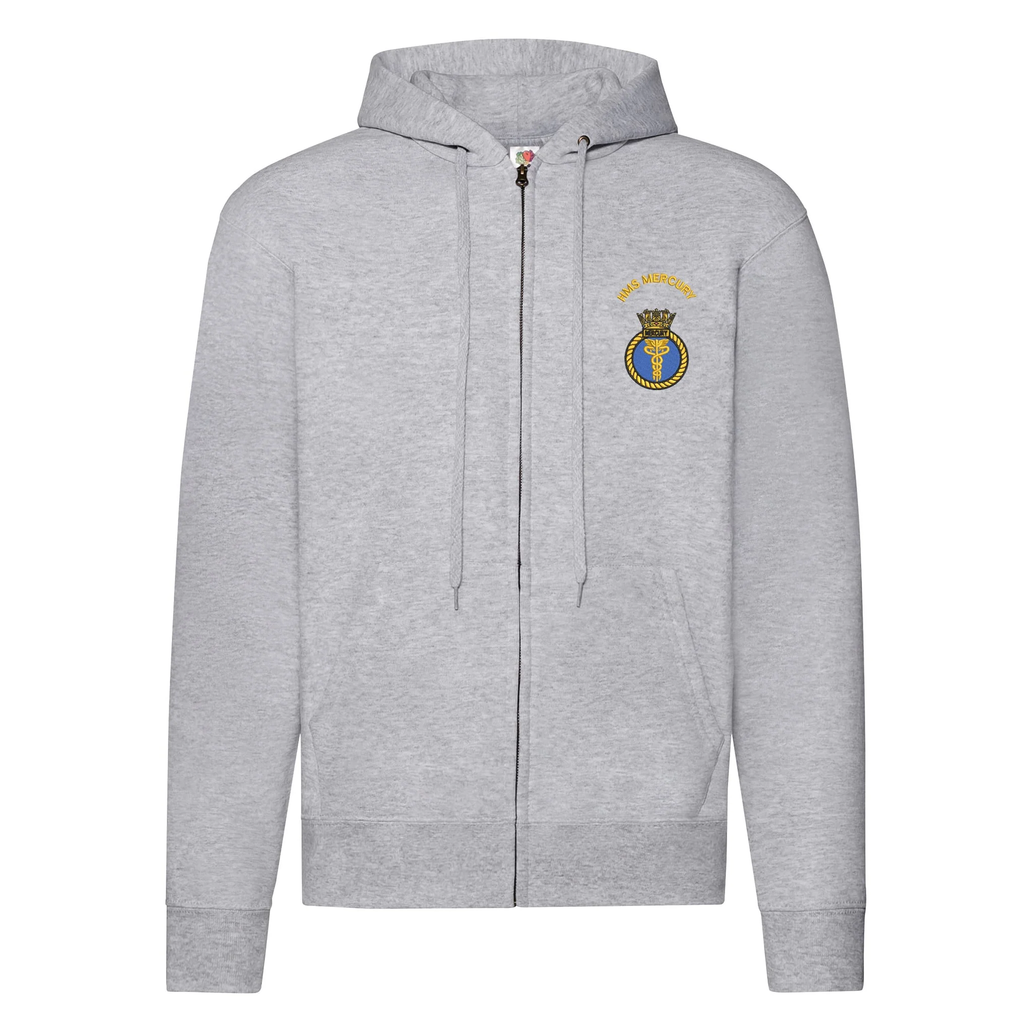 HMS Mercury Zipped Hoodie - Image 4