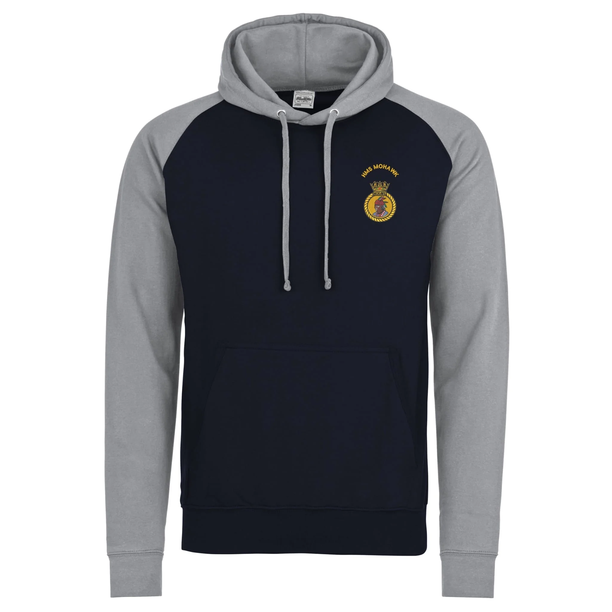 HMS Mohawk Contrast Hoodie - Image 3
