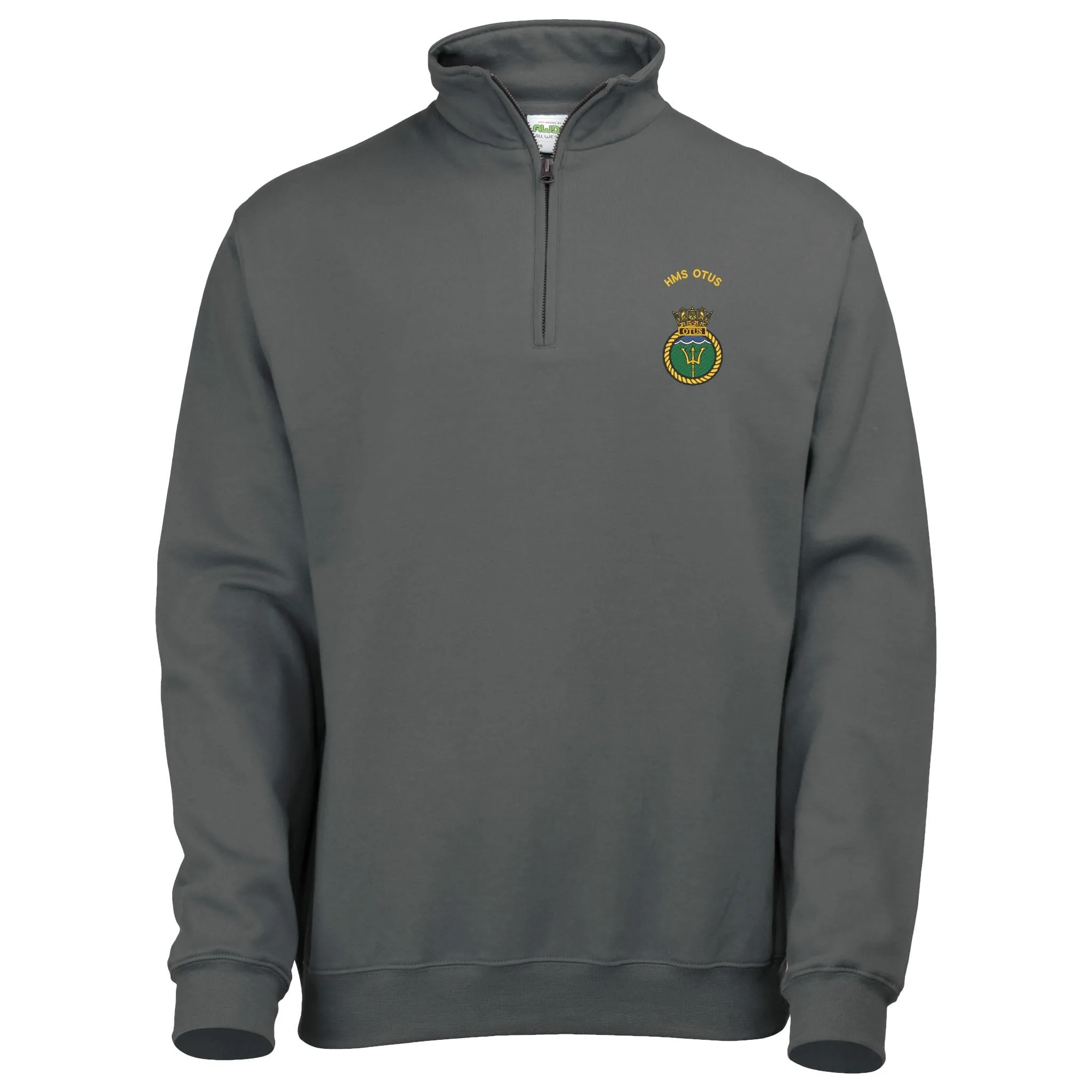 HMS Otus Quarter Zip Sweatshirt - Image 3