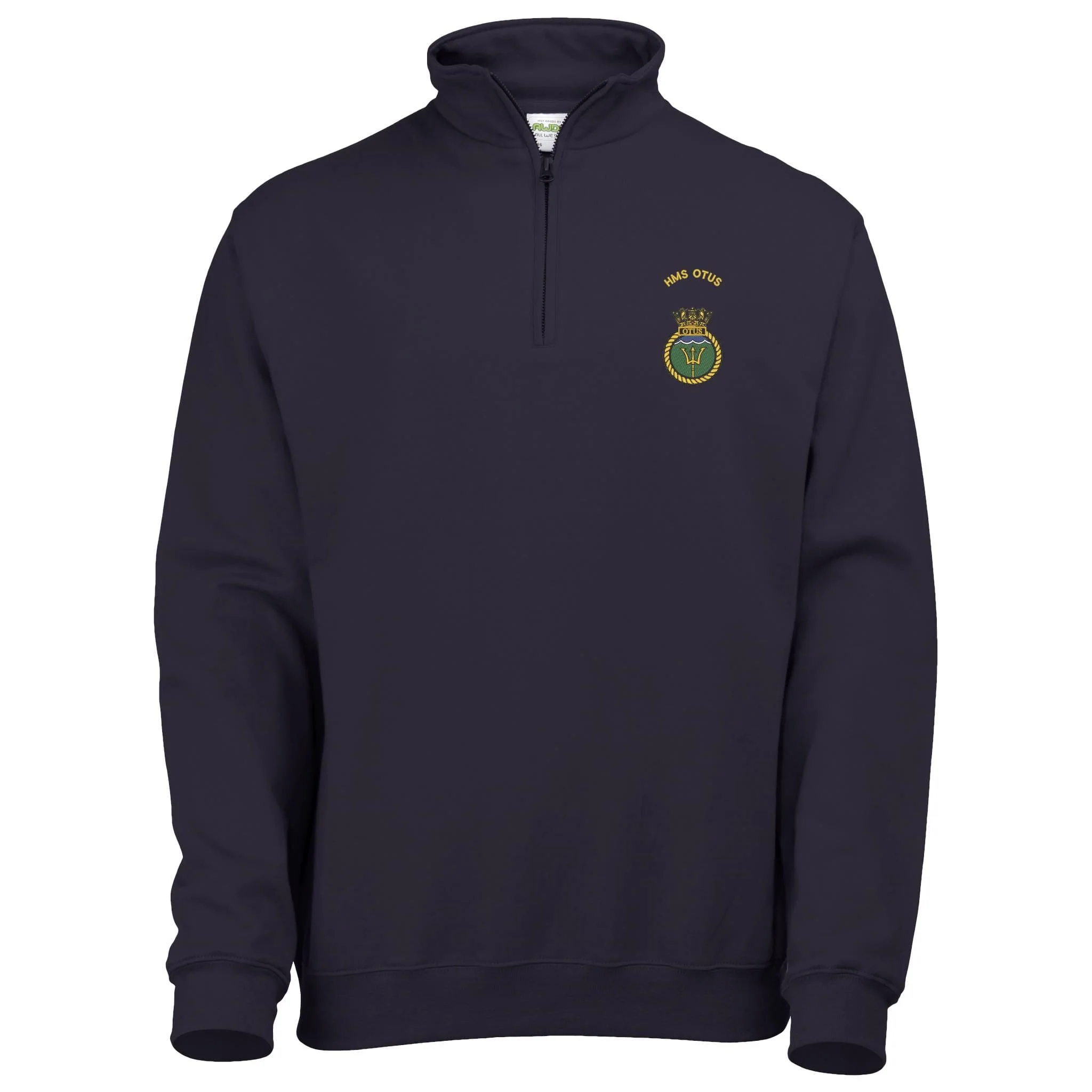 HMS Otus Quarter Zip Sweatshirt - Image 5