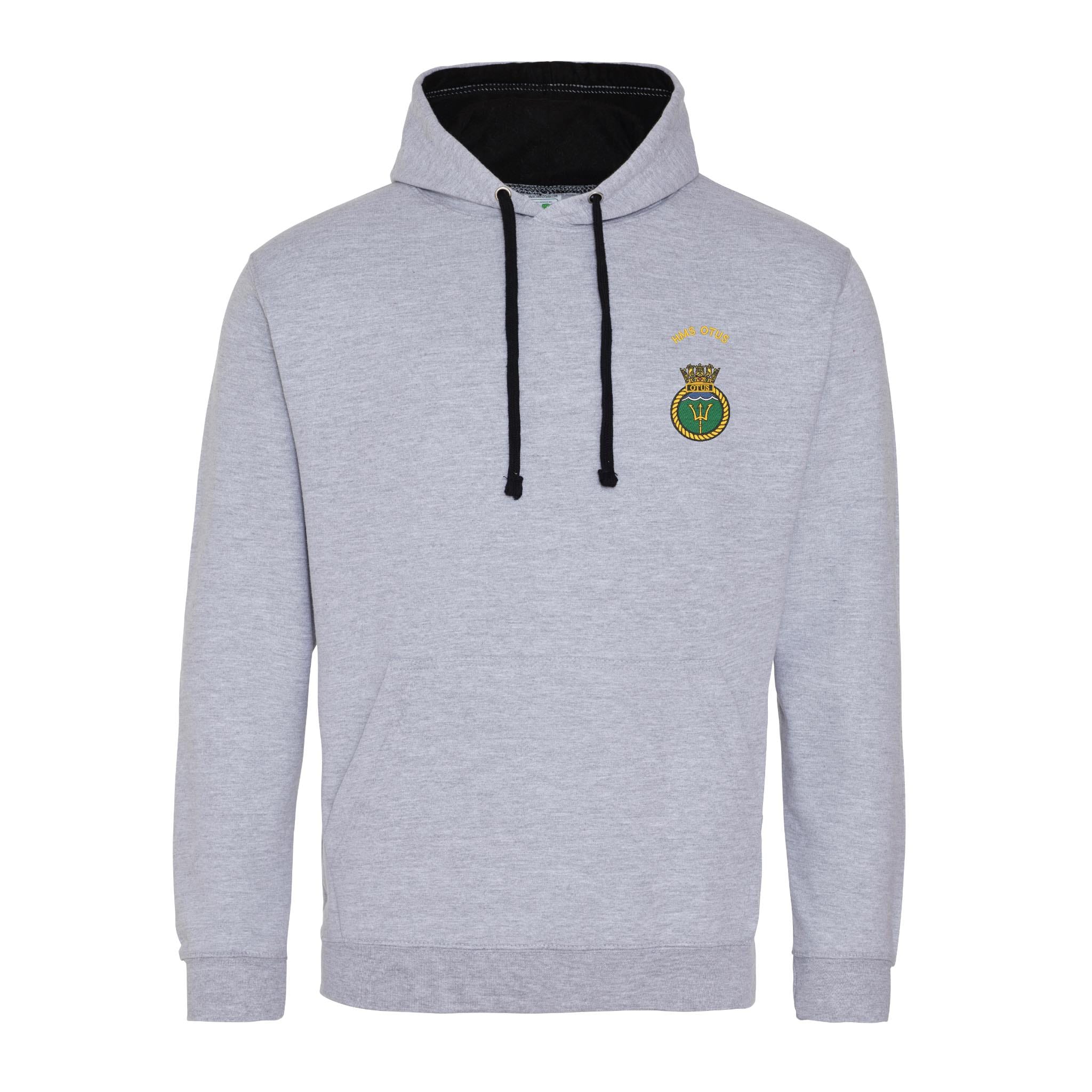 HMS Otus Varsity Contrast Hoodie - Image 6