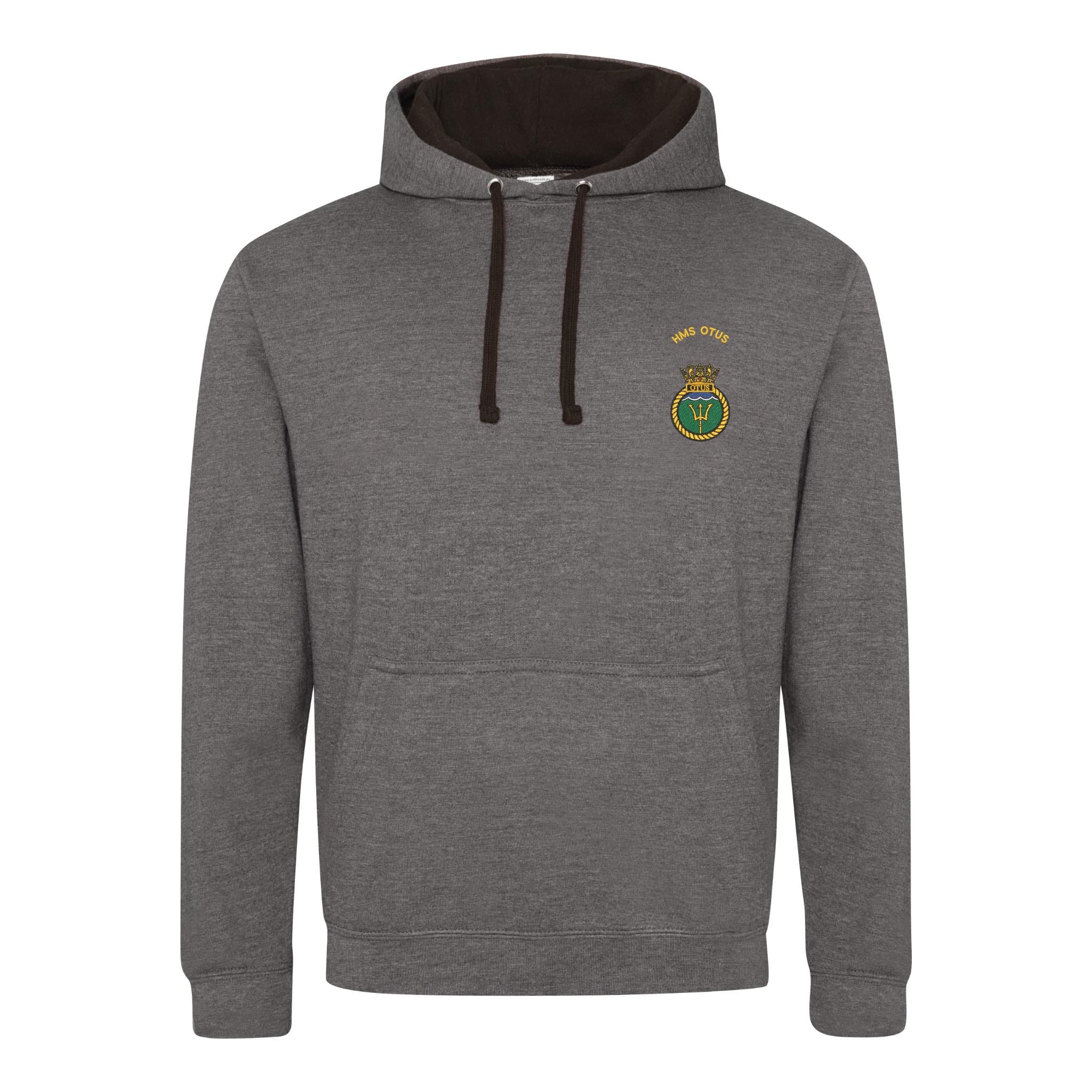 HMS Otus Varsity Contrast Hoodie - Image 9