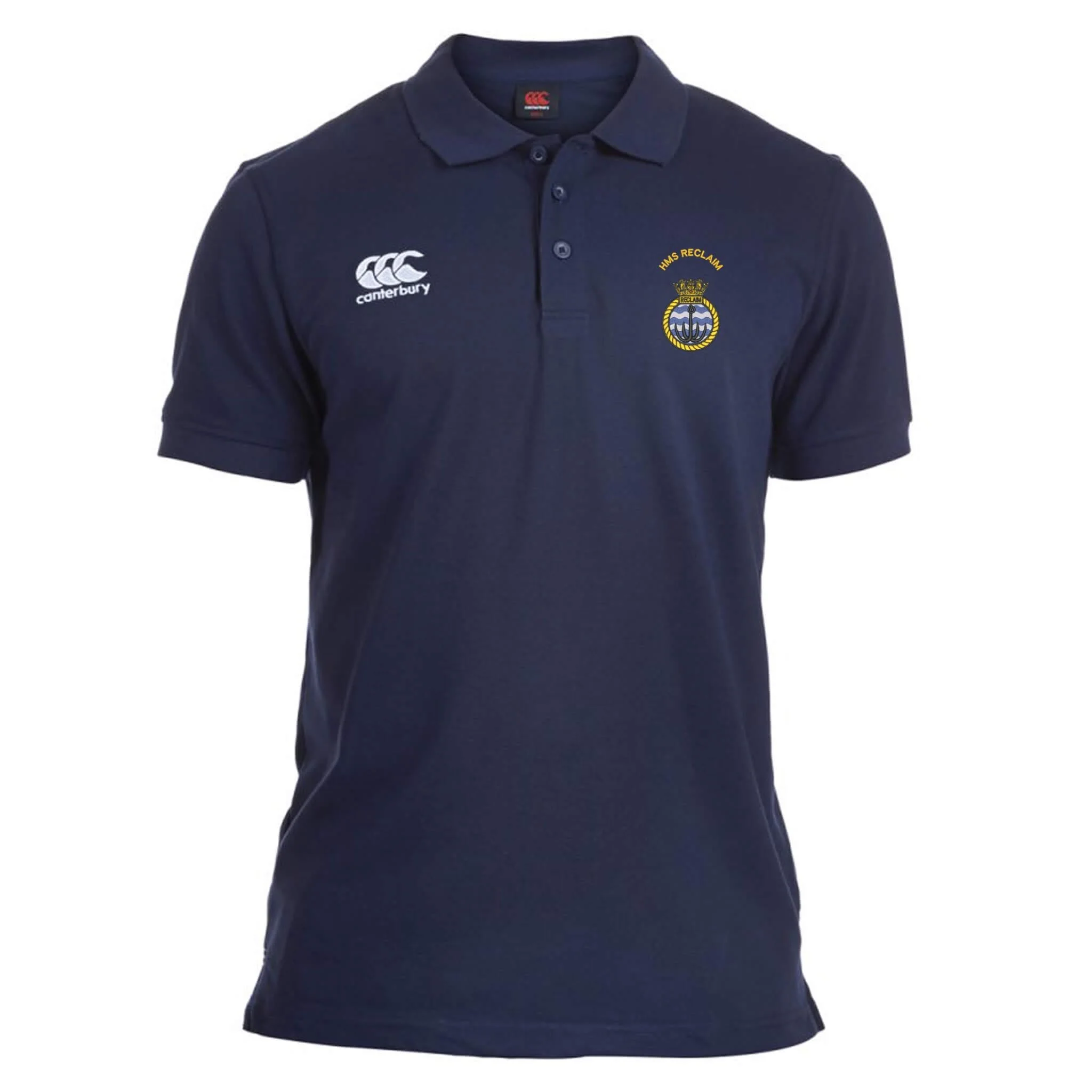 HMS Reclaim Canterbury Rugby Polo - Image 2