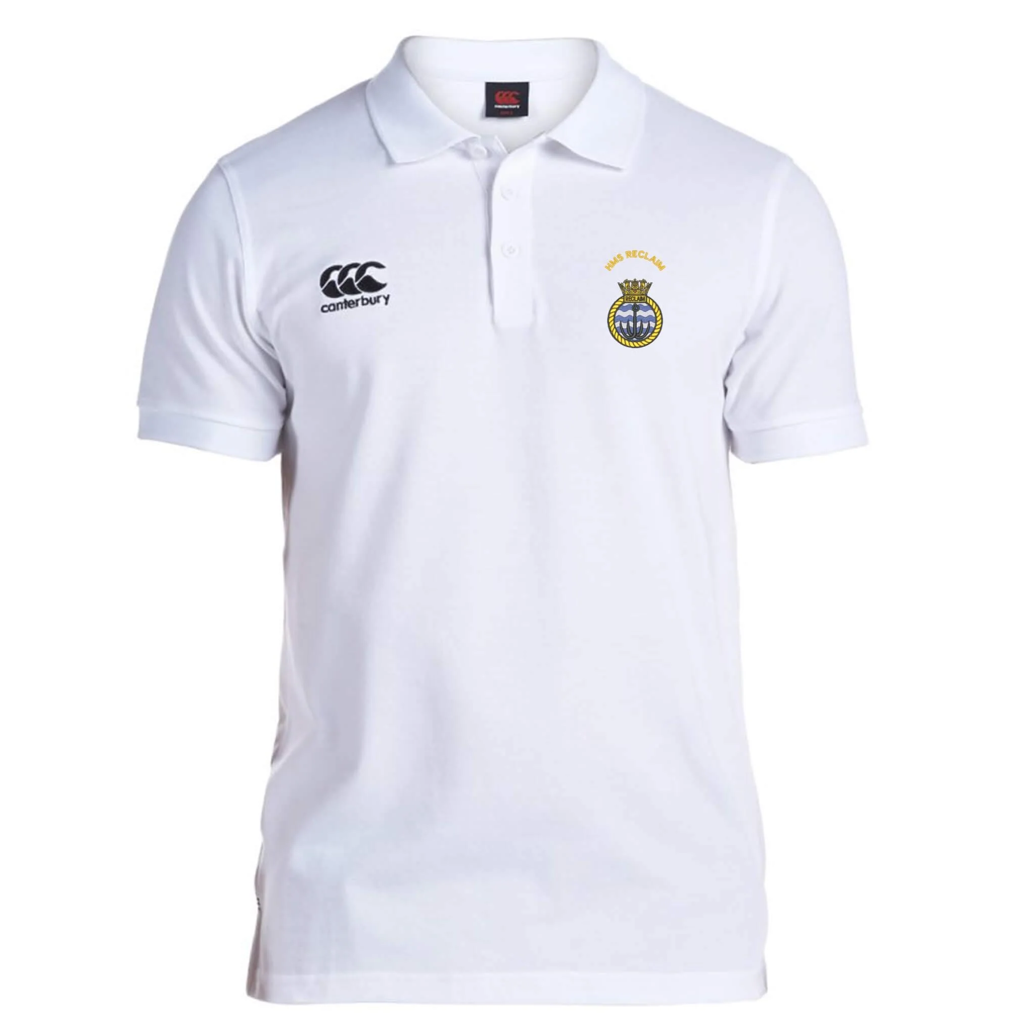 HMS Reclaim Canterbury Rugby Polo - Image 3