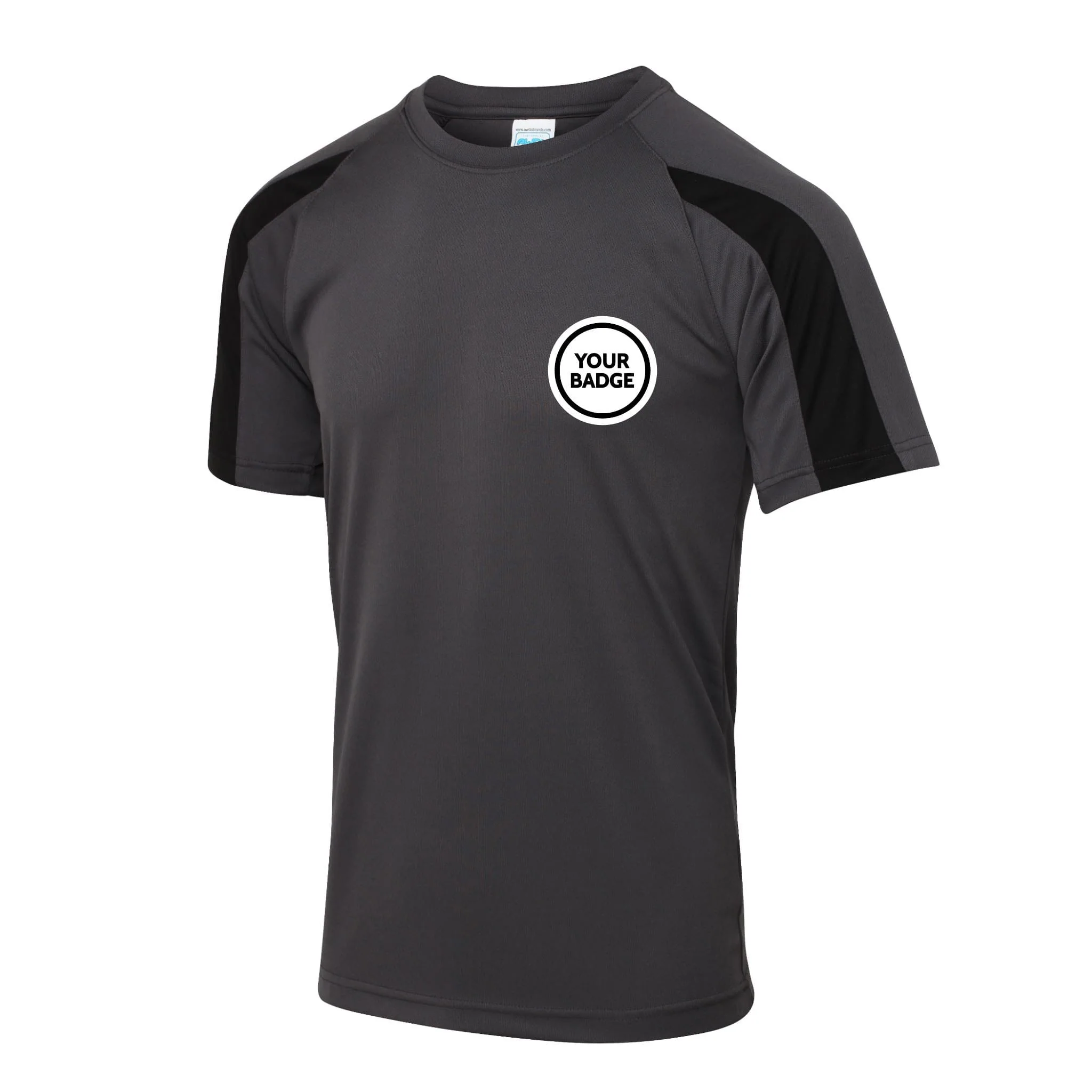 HMS Renown Contrast Polyester T-Shirt - Image 6