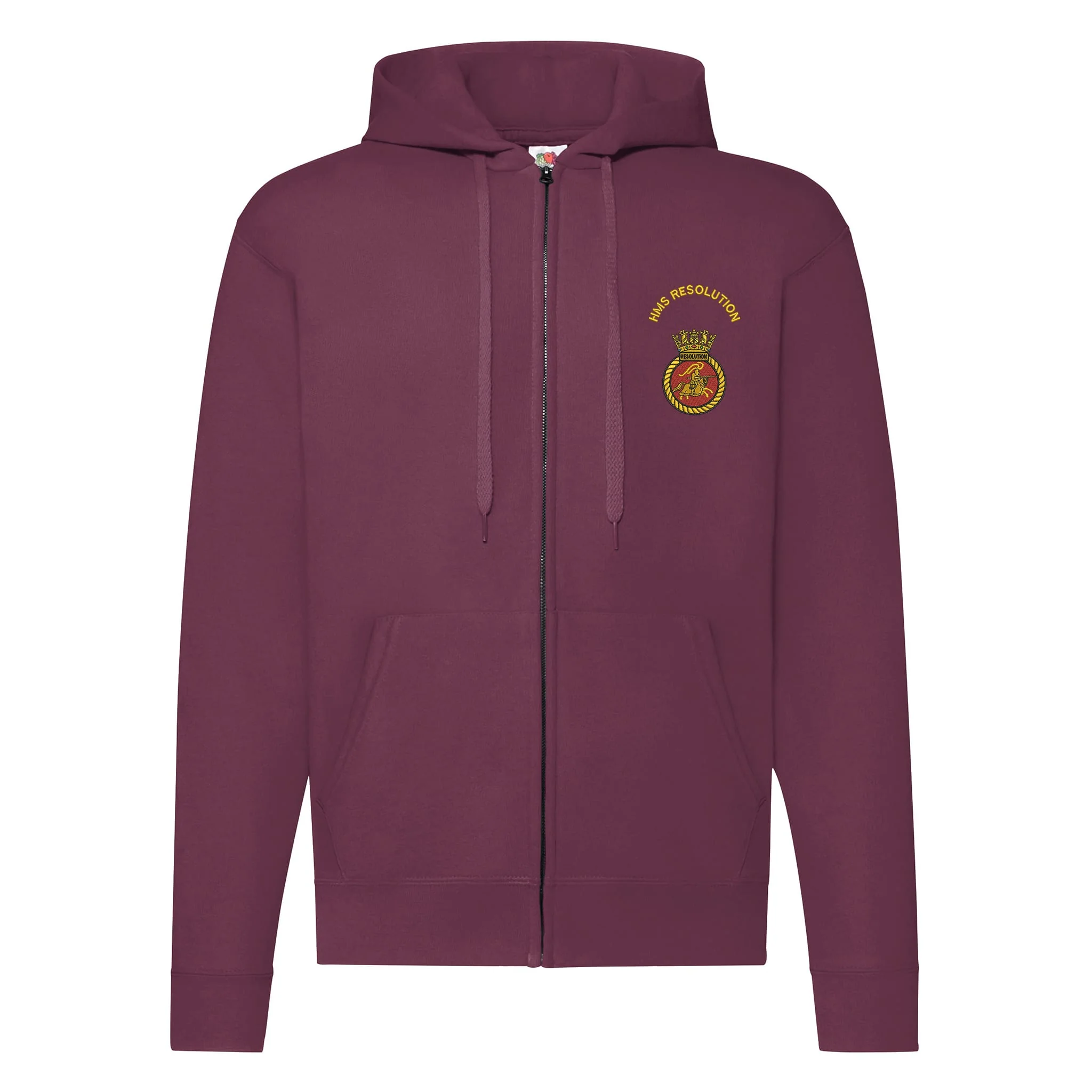 HMS Resolution Zipped Hoodie - Image 5