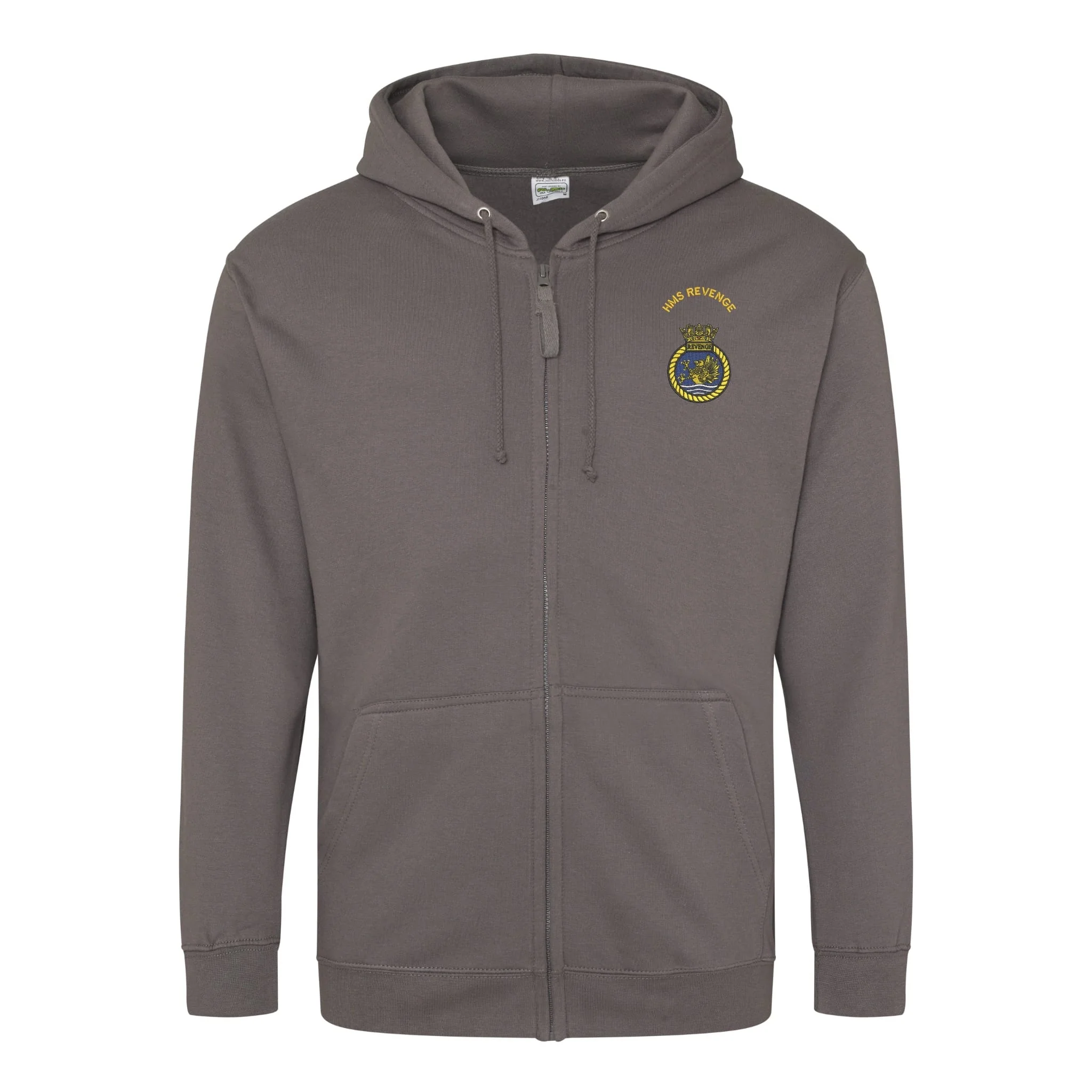 HMS Revenge Zipped Hoodie - Image 3