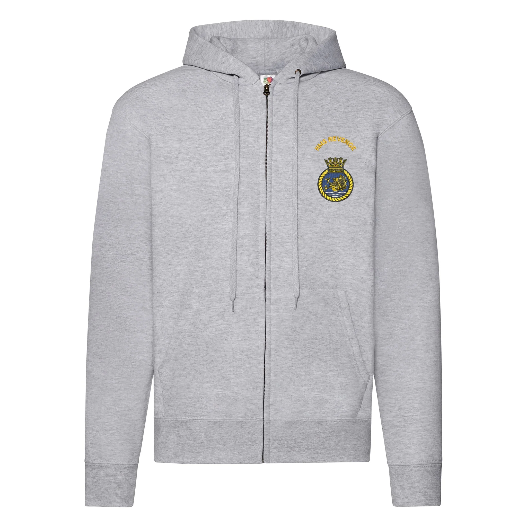 HMS Revenge Zipped Hoodie - Image 4