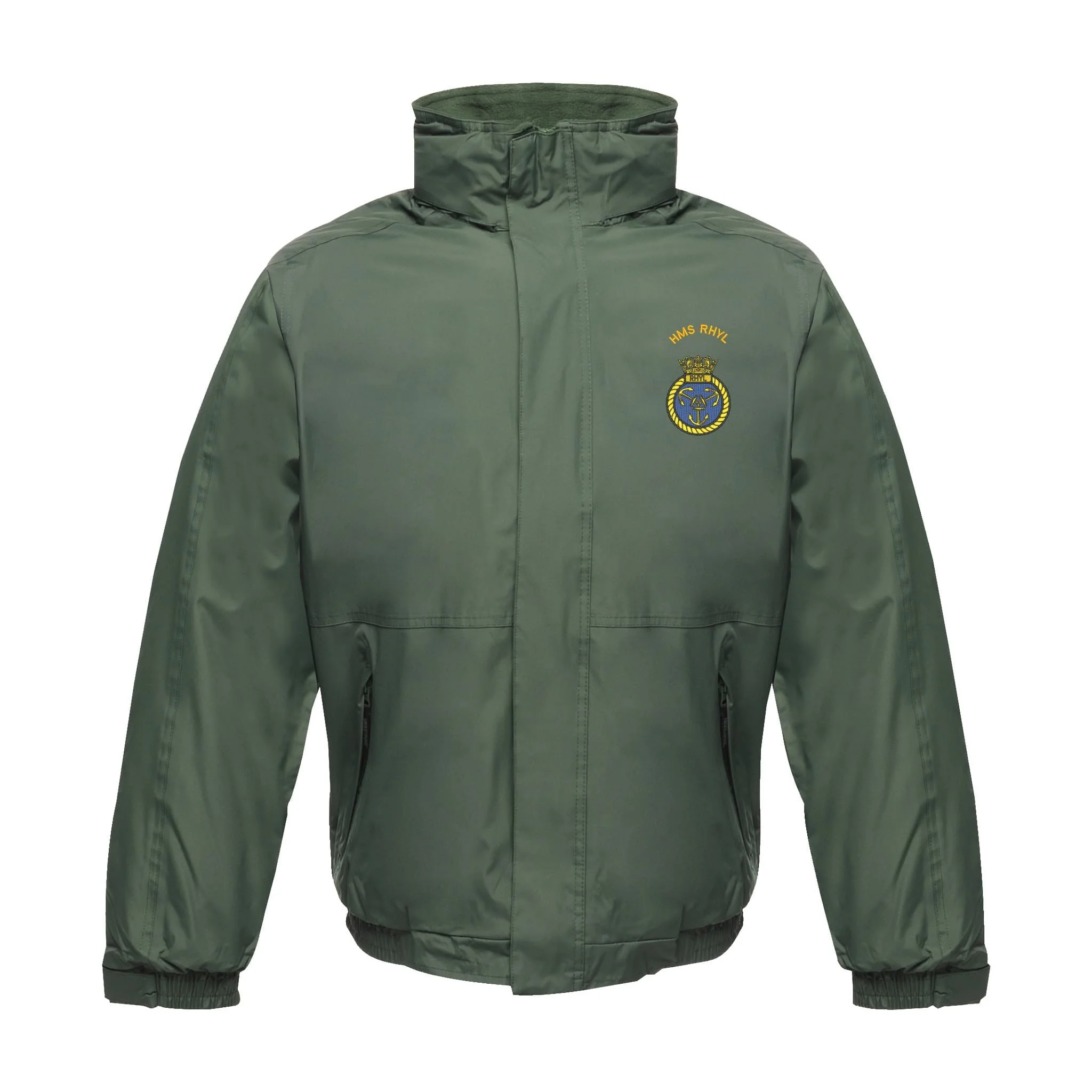 HMS Rhyl Regatta Waterproof Jacket With Hood - Image 3