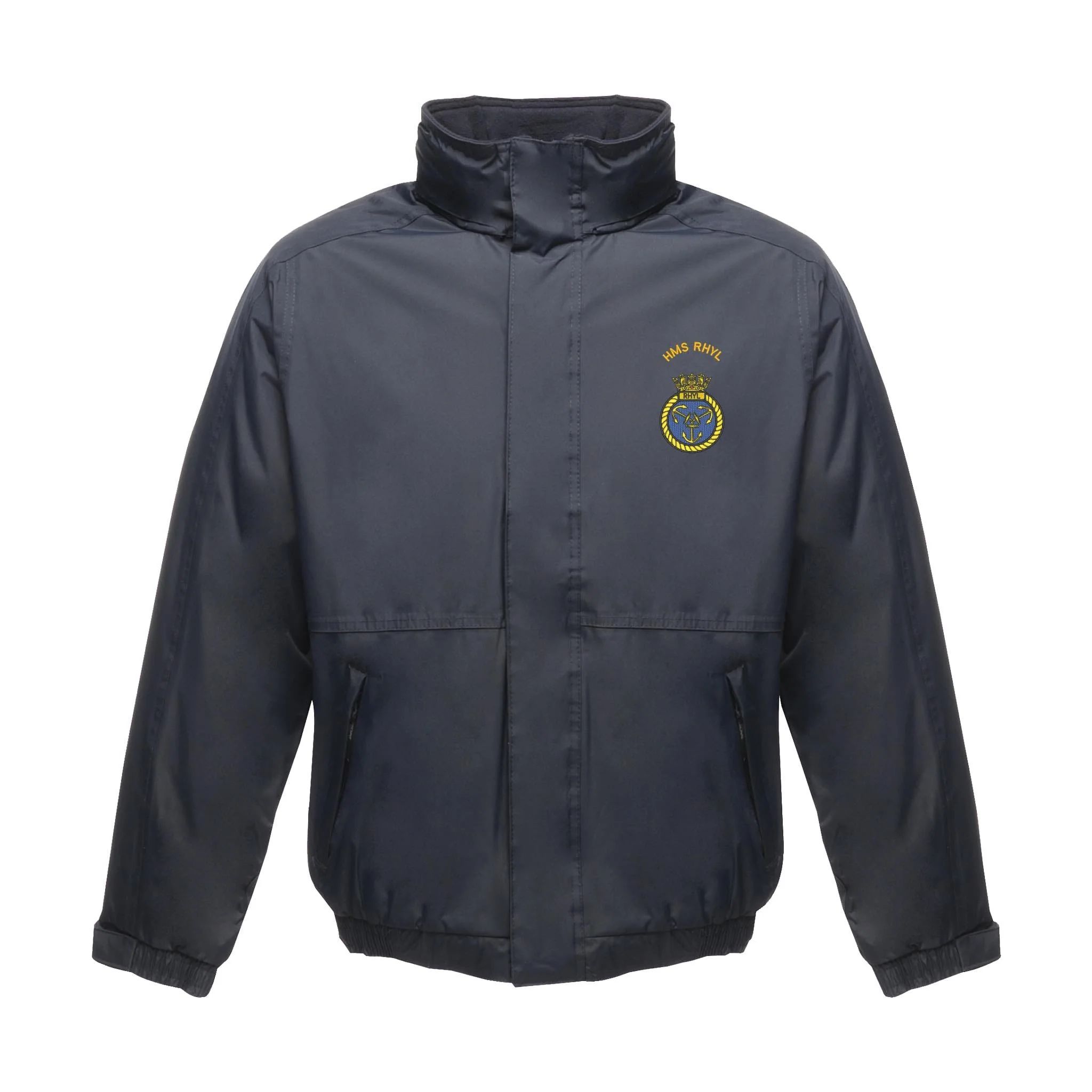 HMS Rhyl Regatta Waterproof Jacket With Hood - Image 5