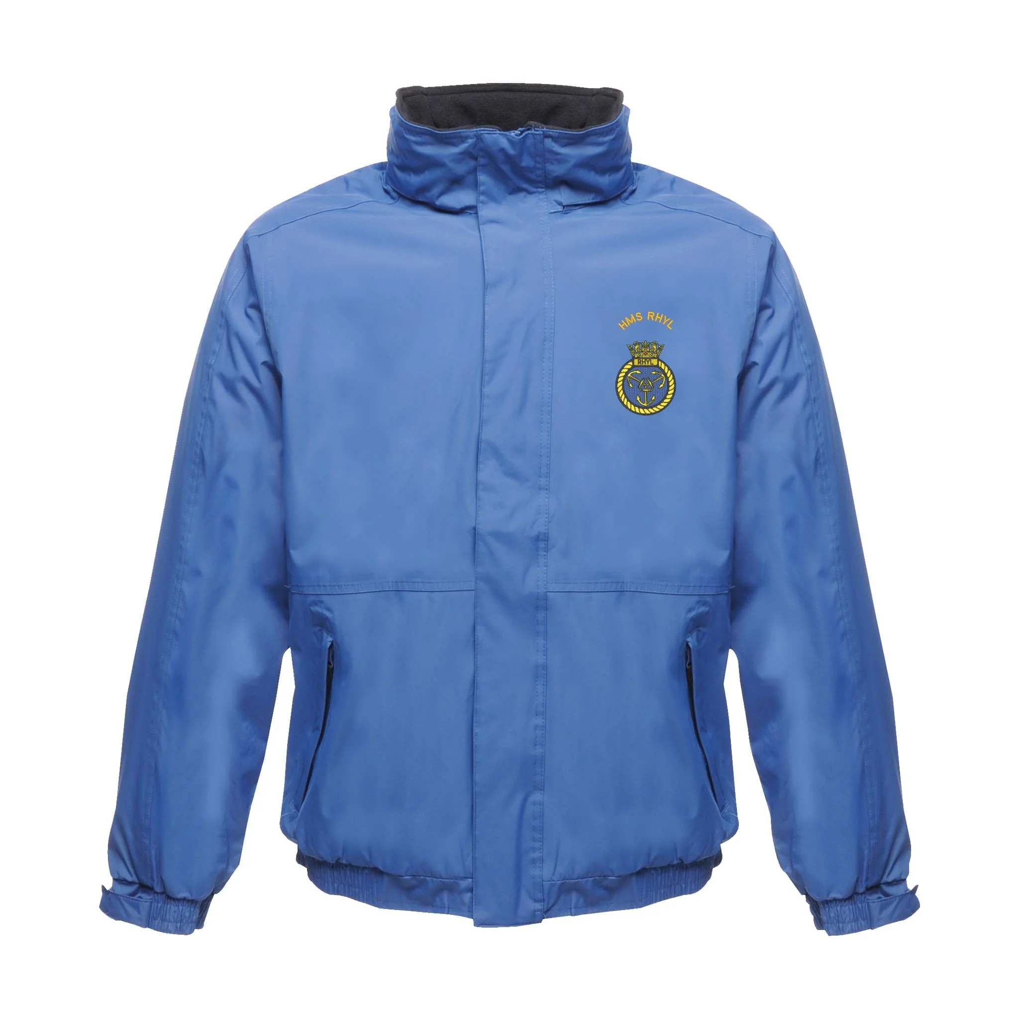 HMS Rhyl Regatta Waterproof Jacket With Hood - Image 6
