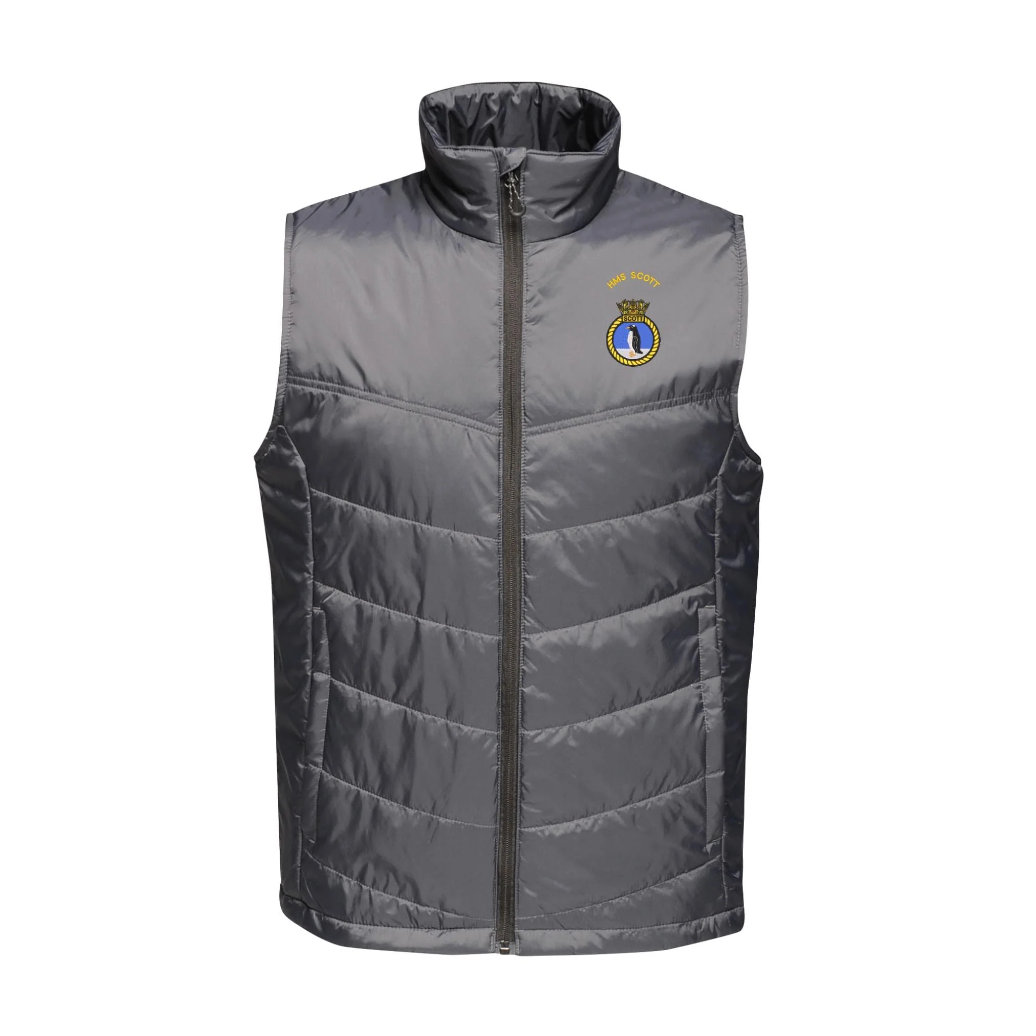 HMS Scott Insulated Bodywarmer - Image 2