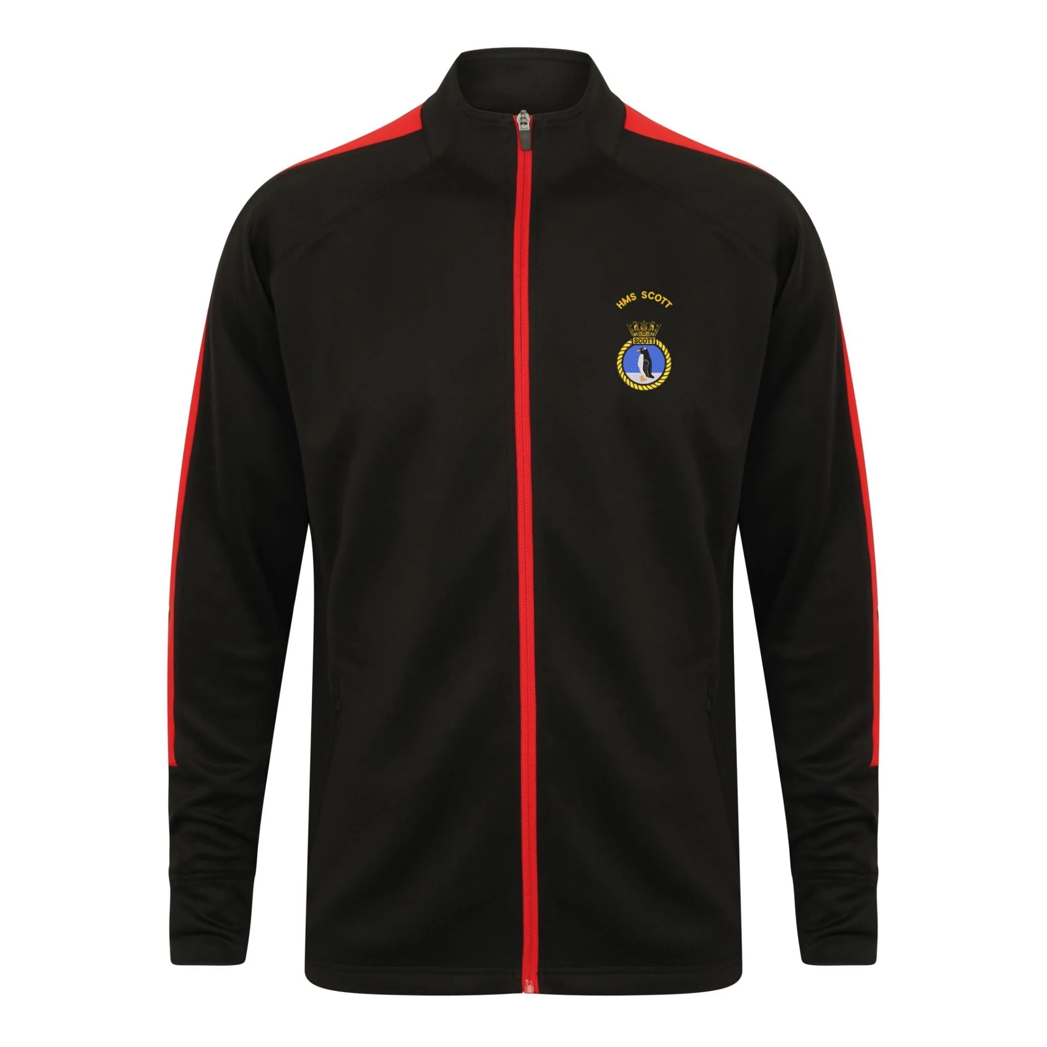 HMS Scott Knitted Tracksuit Top - Image 3