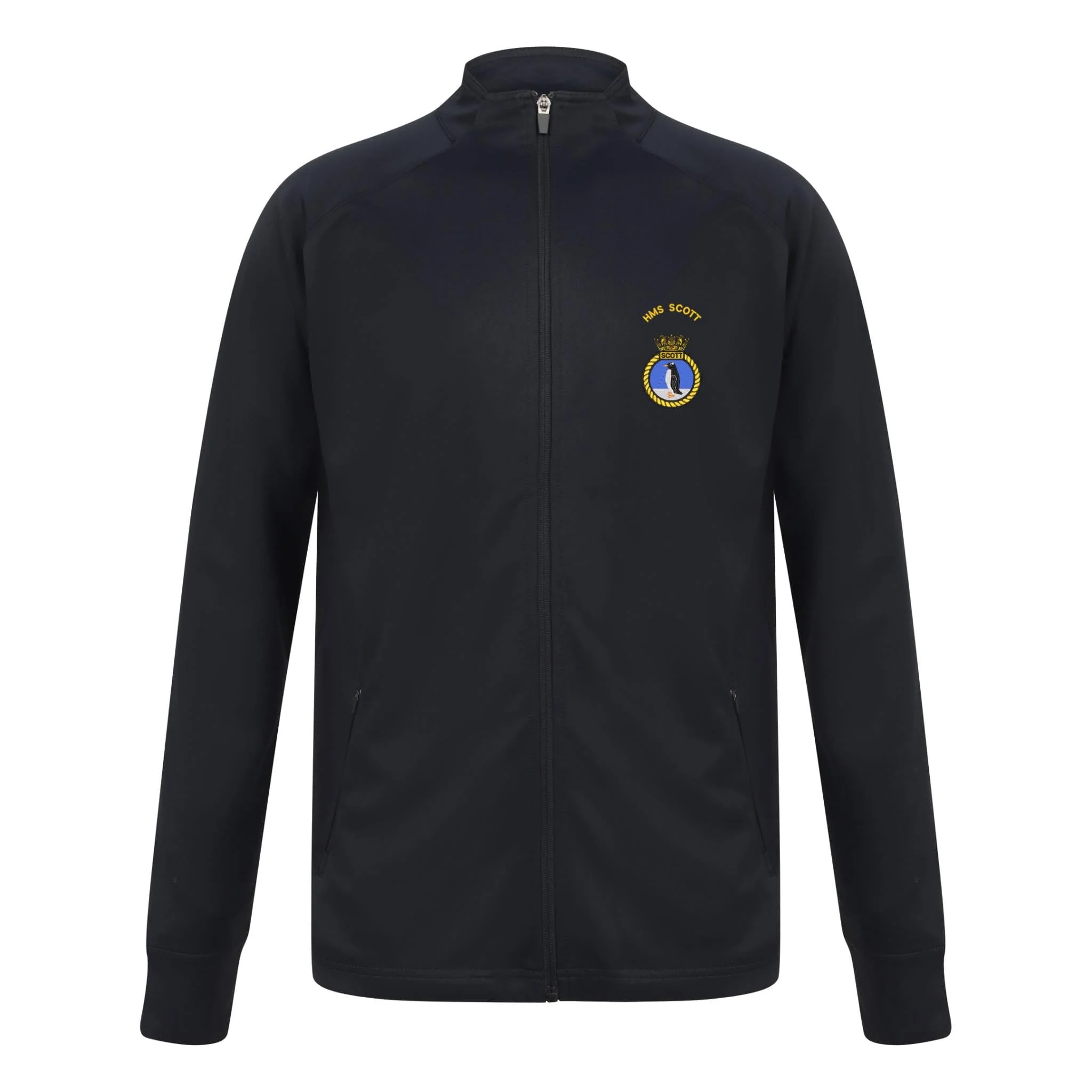 HMS Scott Knitted Tracksuit Top - Image 6